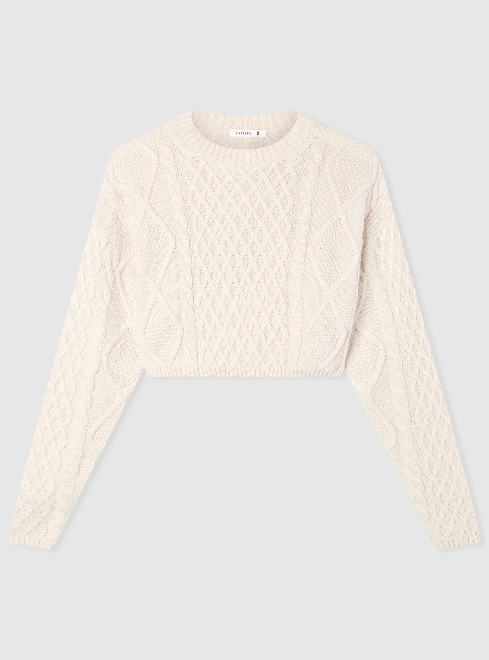 Maglia crop con trecce - Image 6