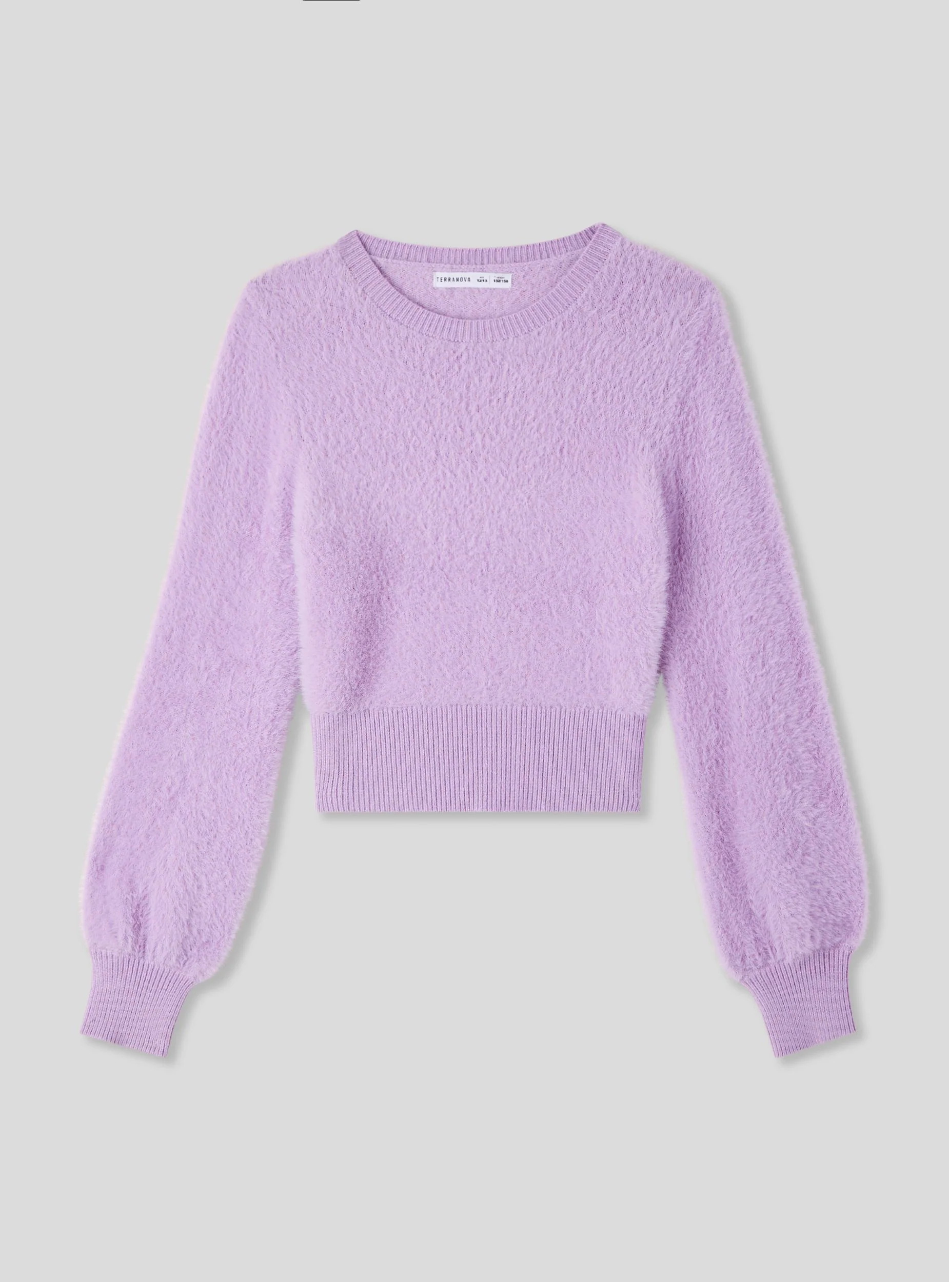 Maglia crop effetto pelo - Image 5