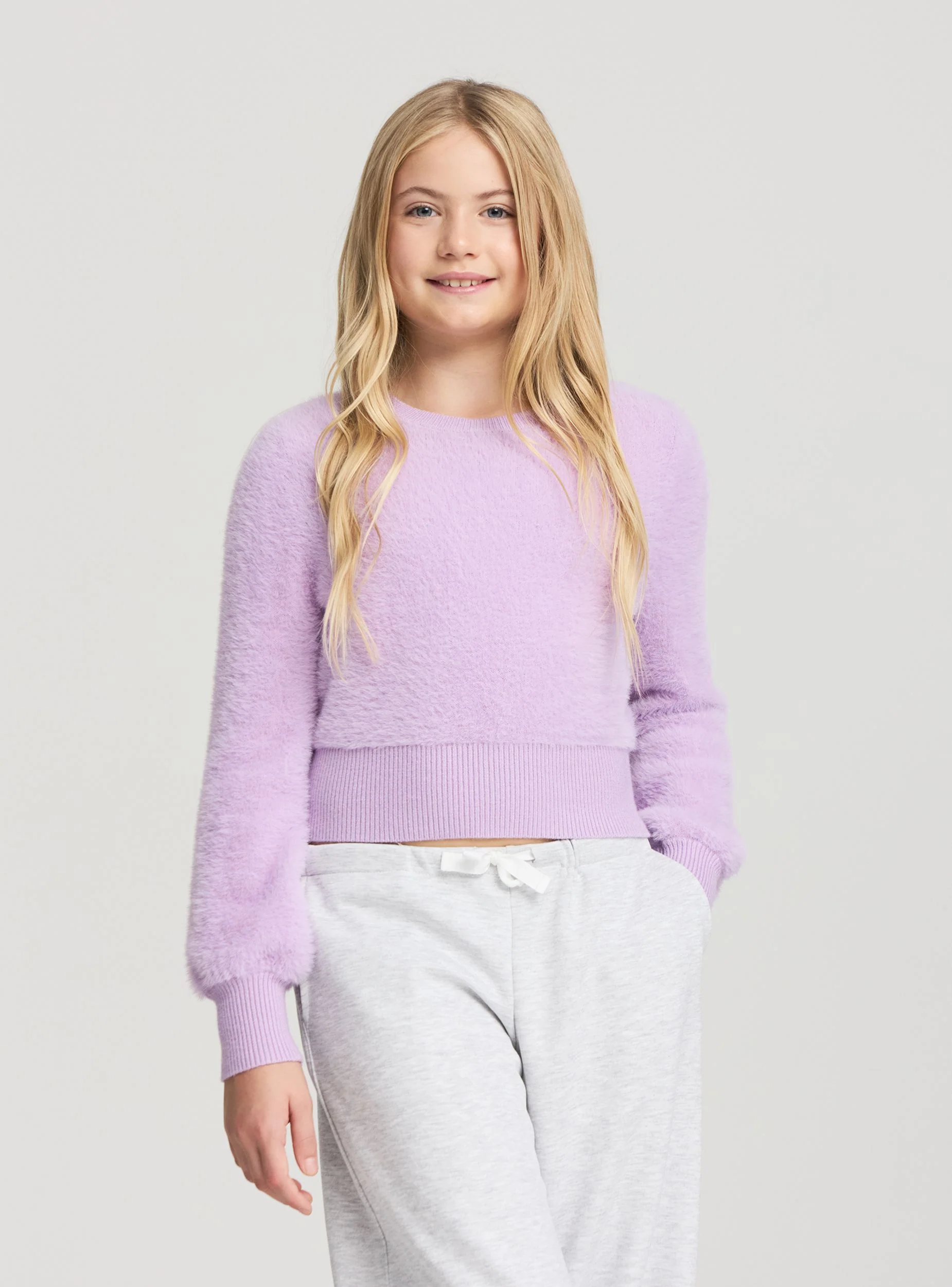 Maglia crop effetto pelo - Image 7