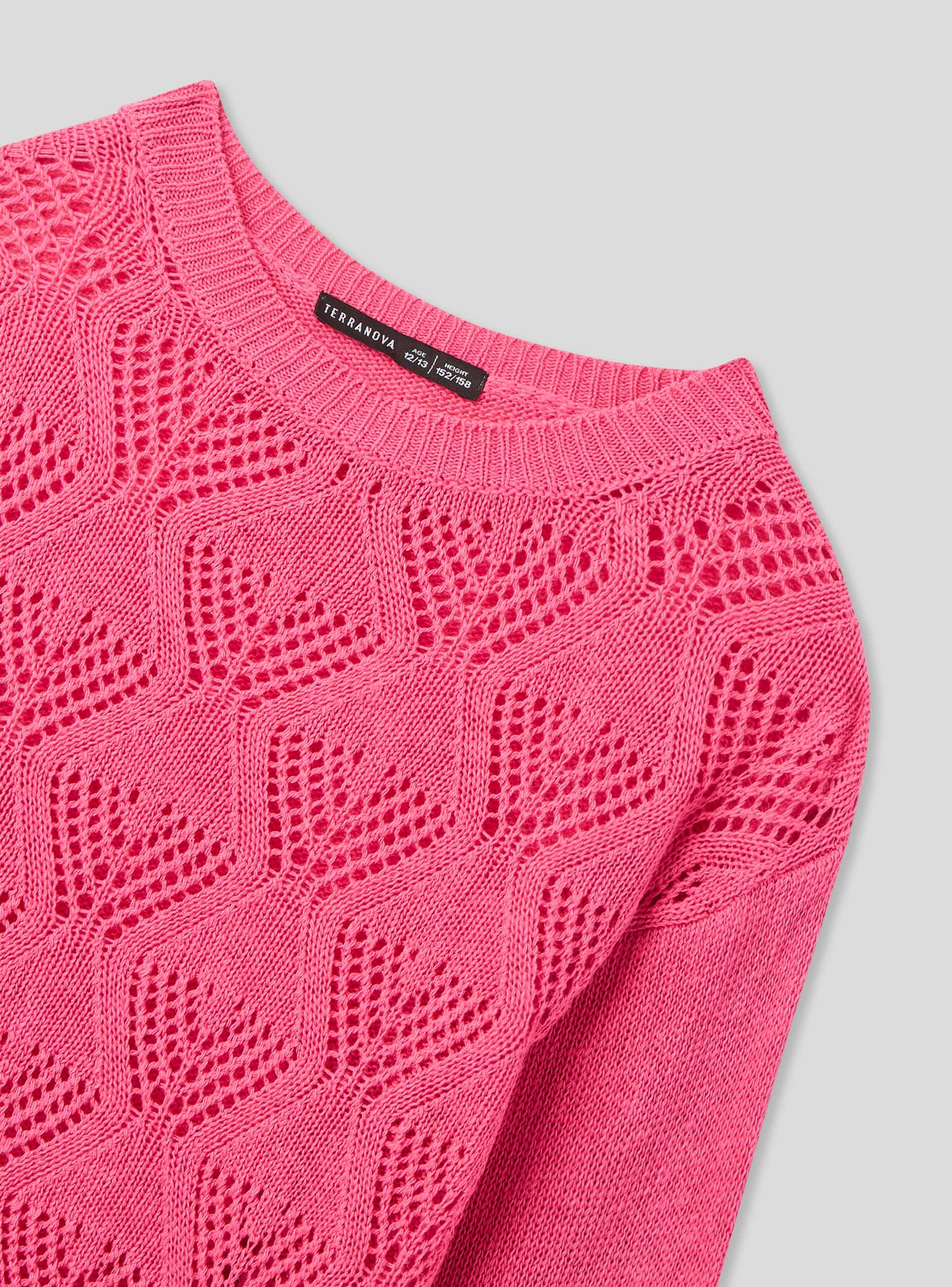 Maglia crop traforata - Image 3