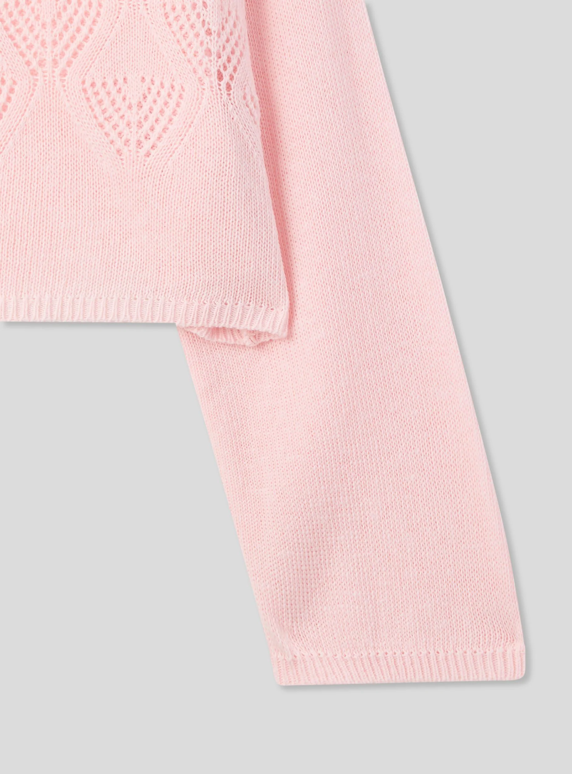 Maglia crop traforata - Image 7
