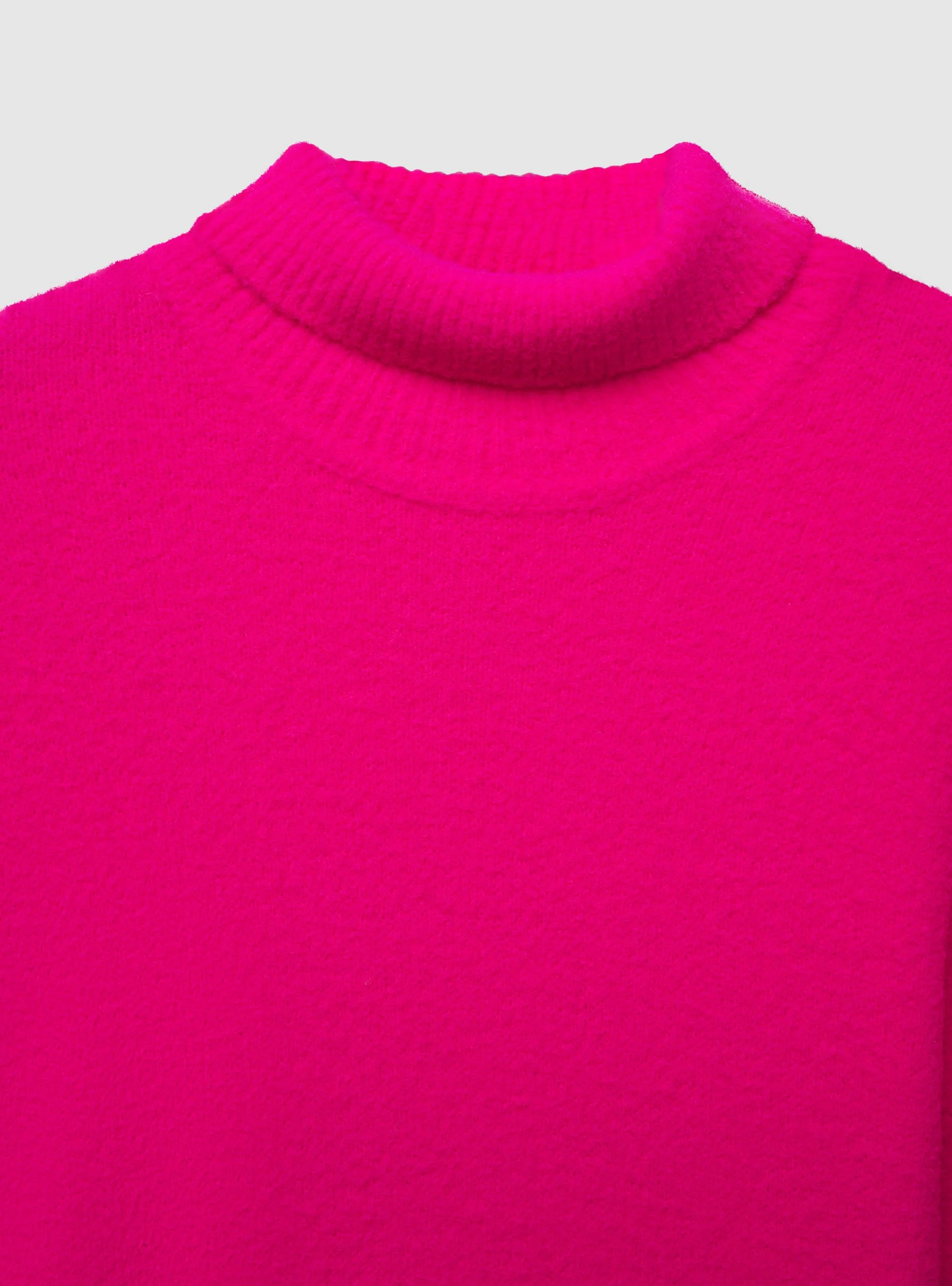 Maglia dolcevita a tinta unita - Image 6