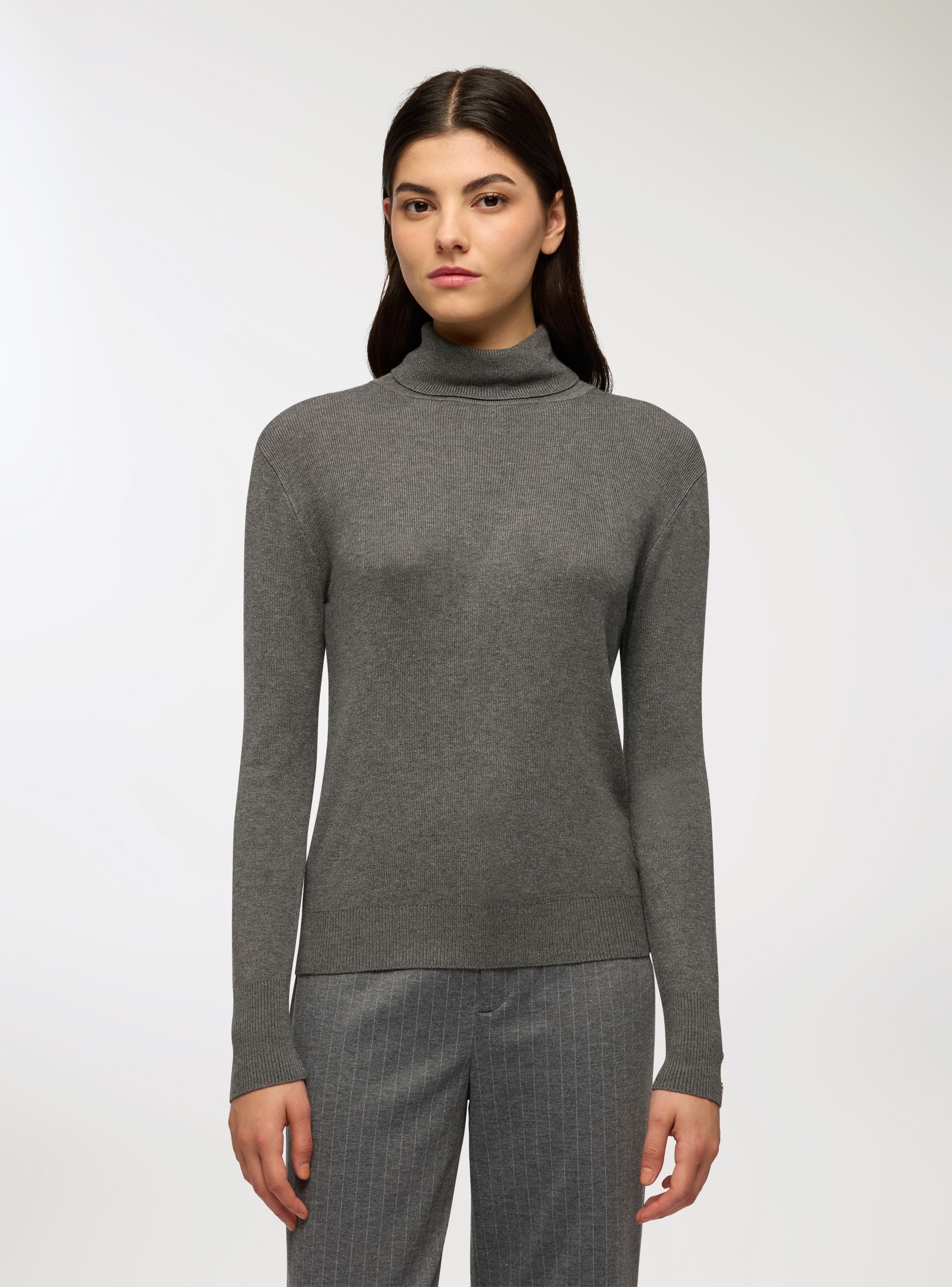 Maglia dolcevita con bottoni - Image 4