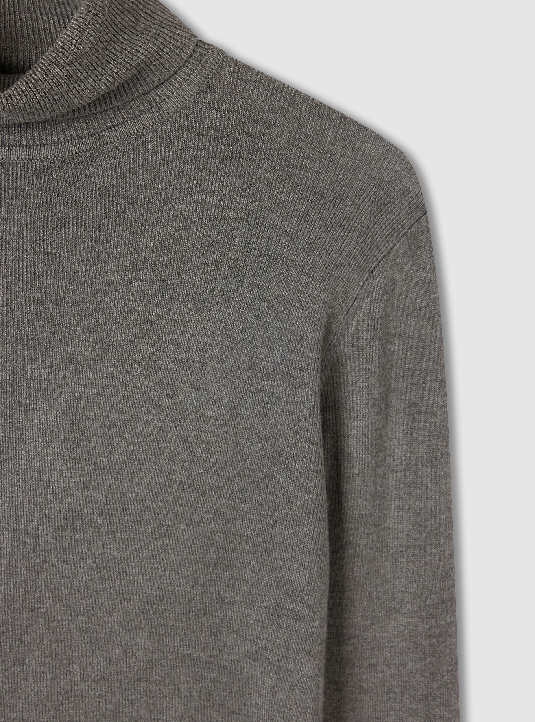 Maglia dolcevita con bottoni - Image 5