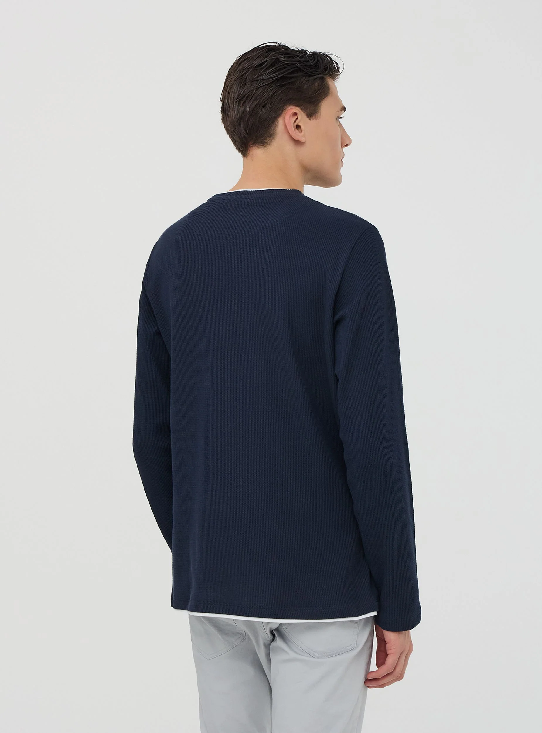 Maglia doppiata maniche lunghe - Image 2