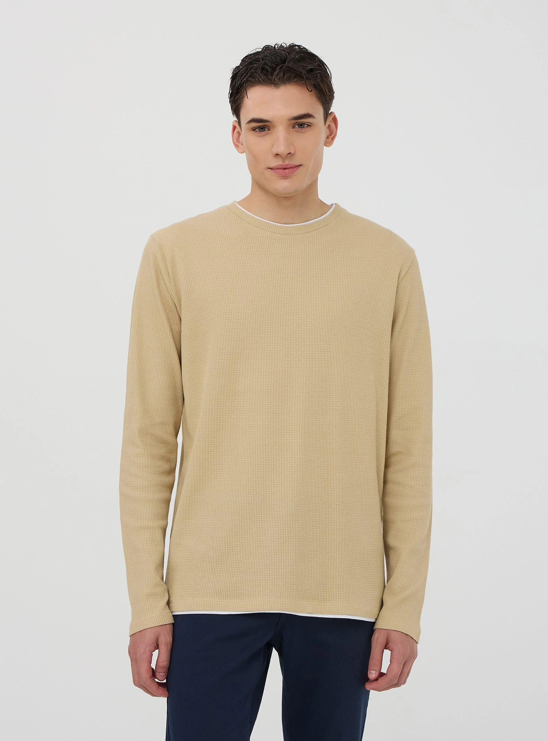 Maglia doppiata maniche lunghe - Image 3