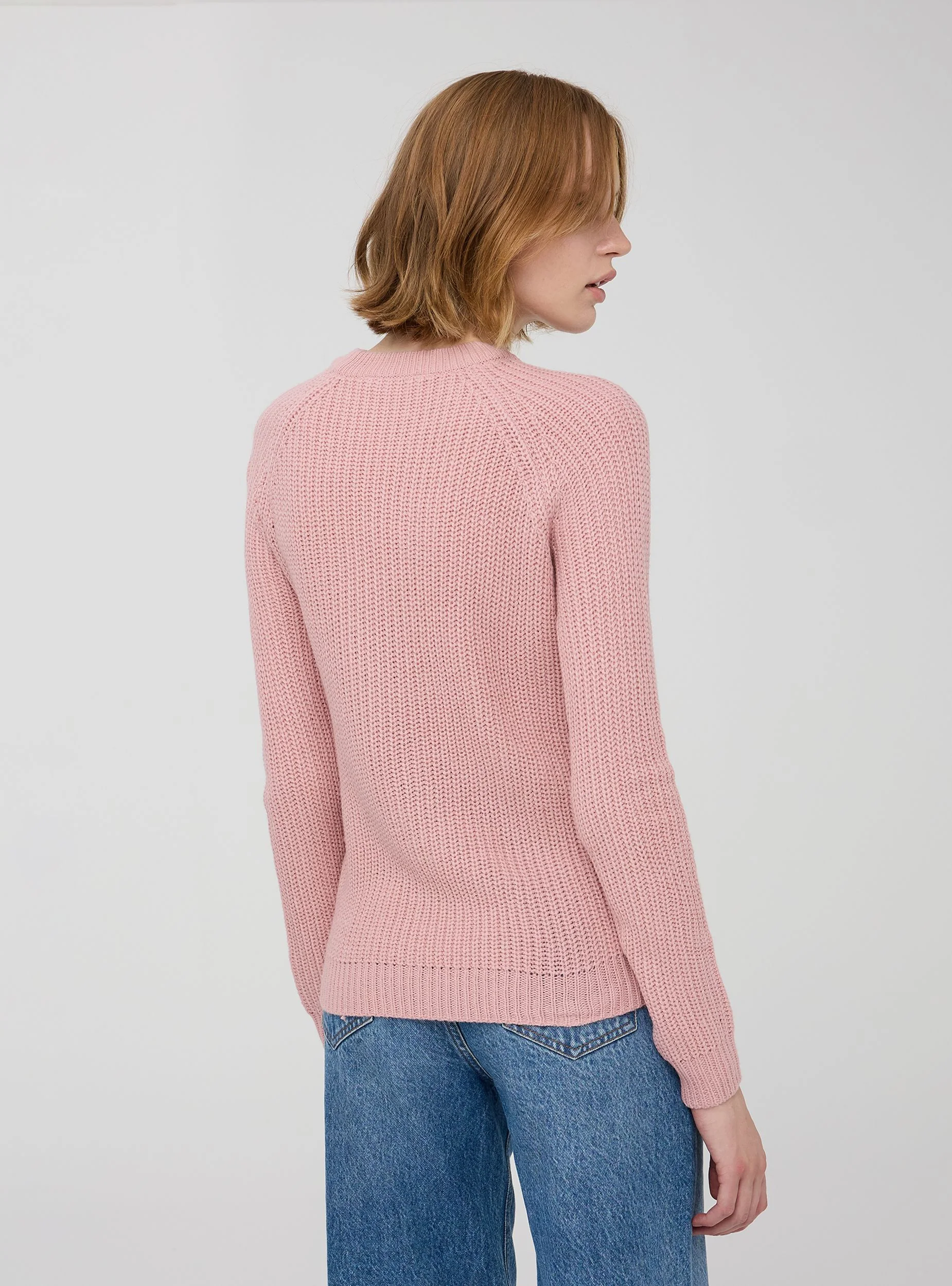 Maglia girocollo a costa inglese - Image 3
