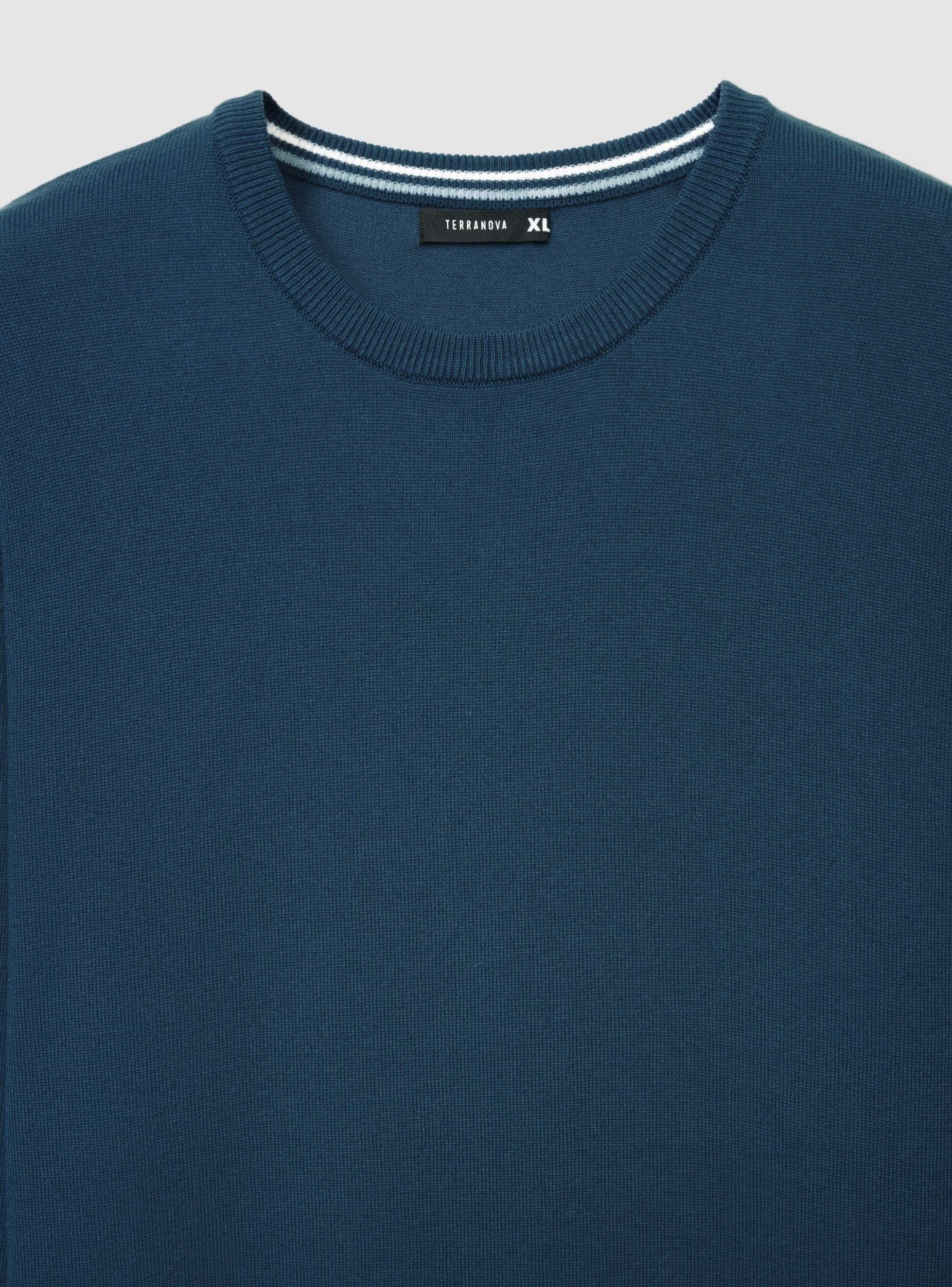 Maglia girocollo a tinta unita - Image 5
