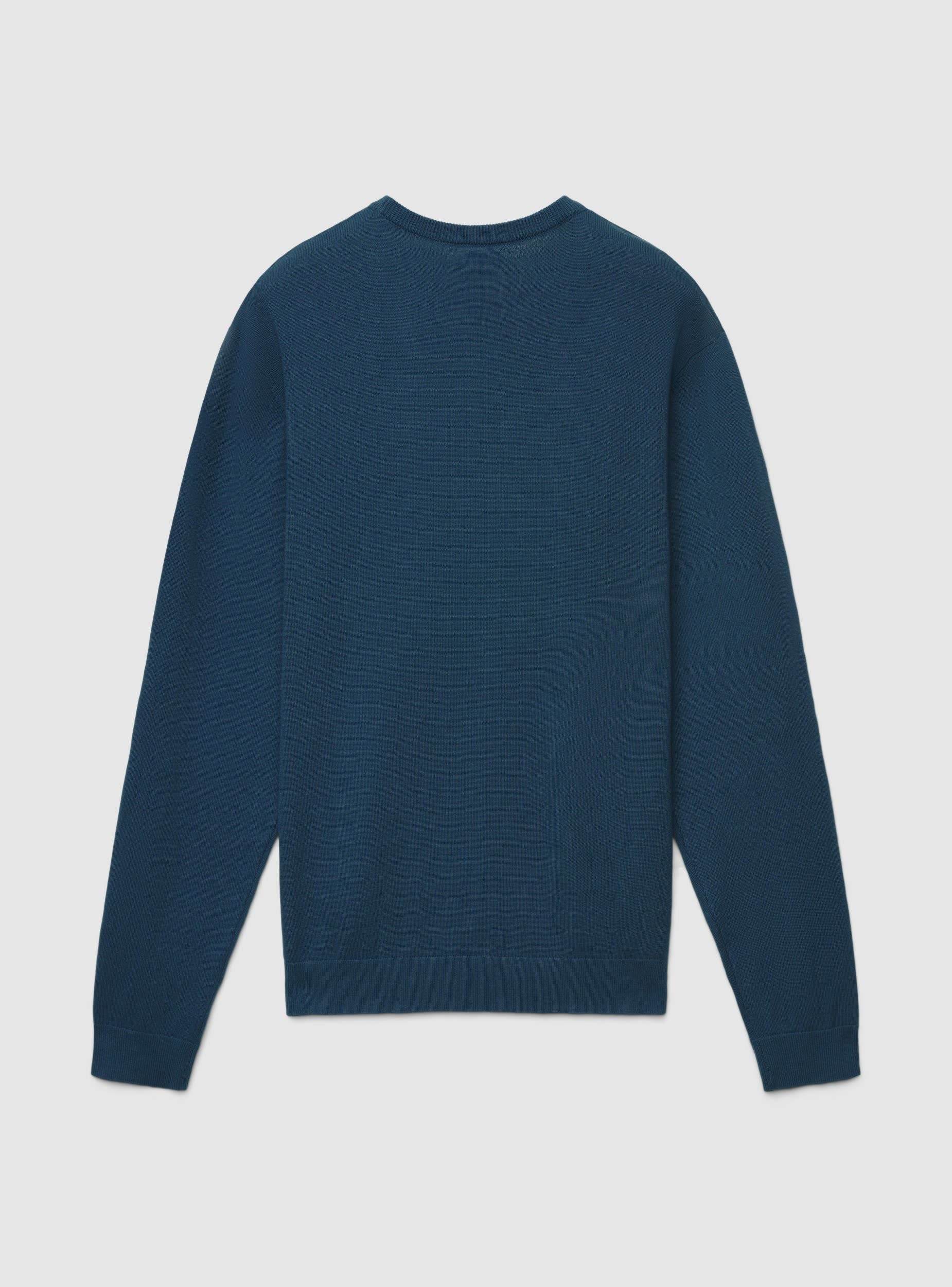 Maglia girocollo a tinta unita - Image 6