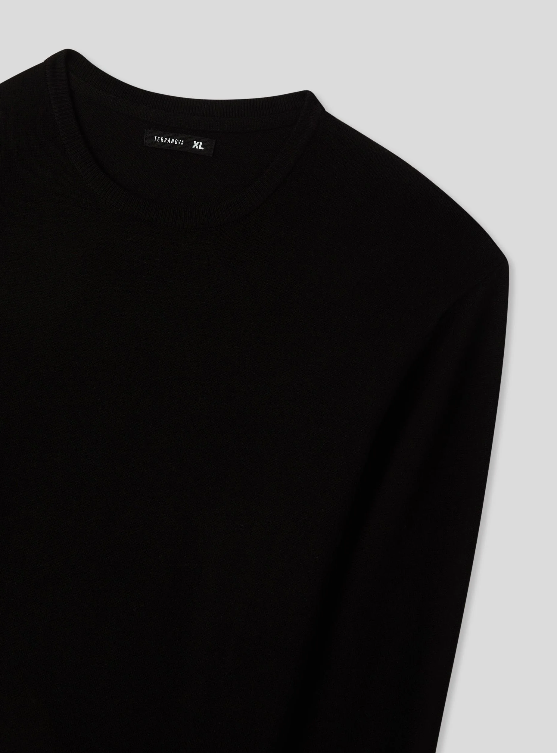 Maglia girocollo a tinta unita - Image 5