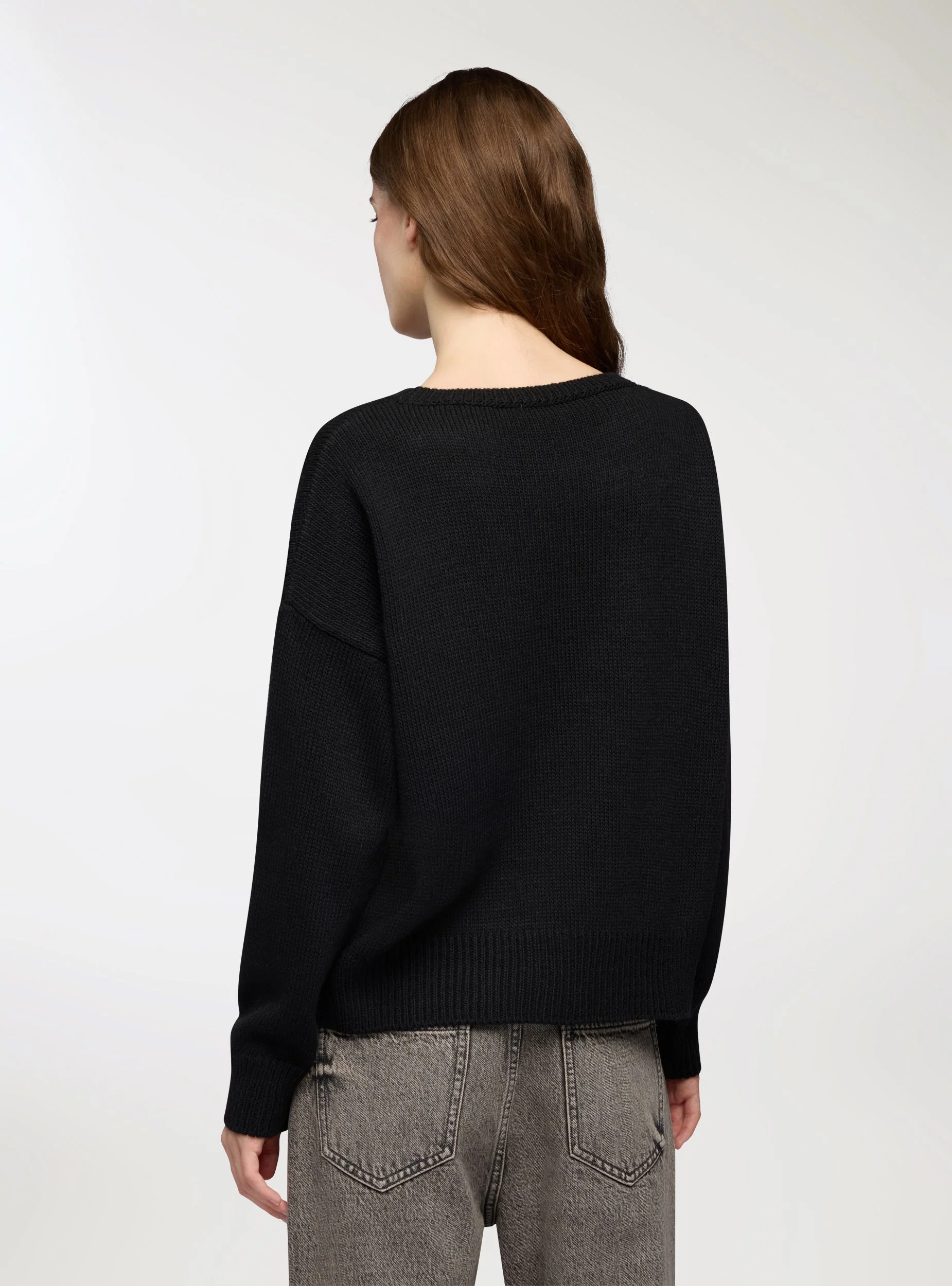 Maglia girocollo con scritta - Image 2