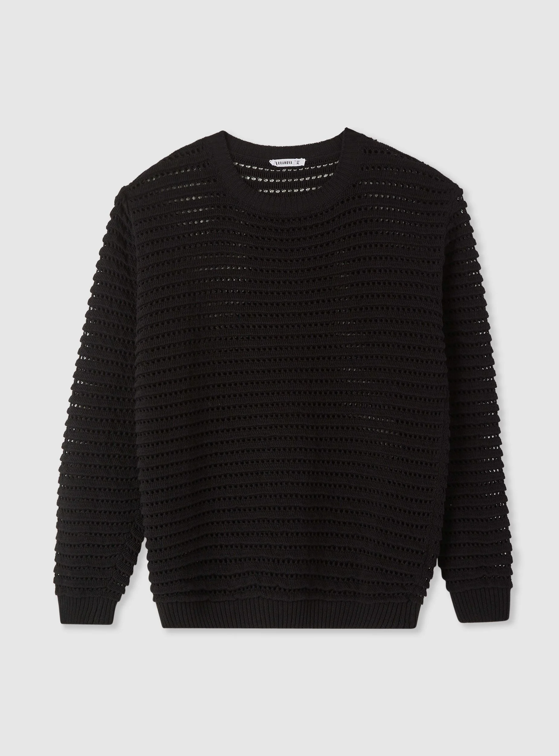 Maglia girocollo traforata - Image 7