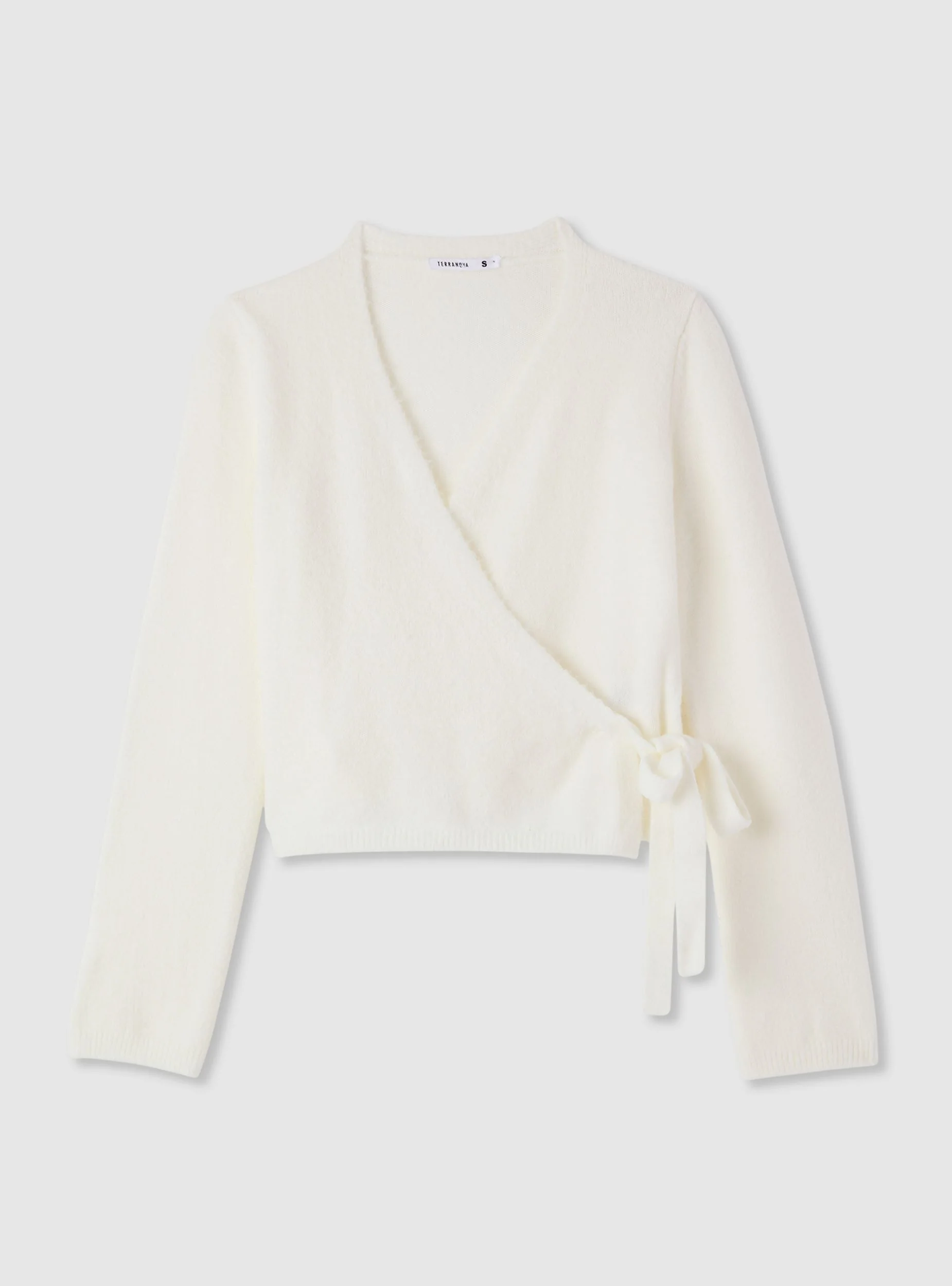 Maglia incrociata con fiocco - Image 7