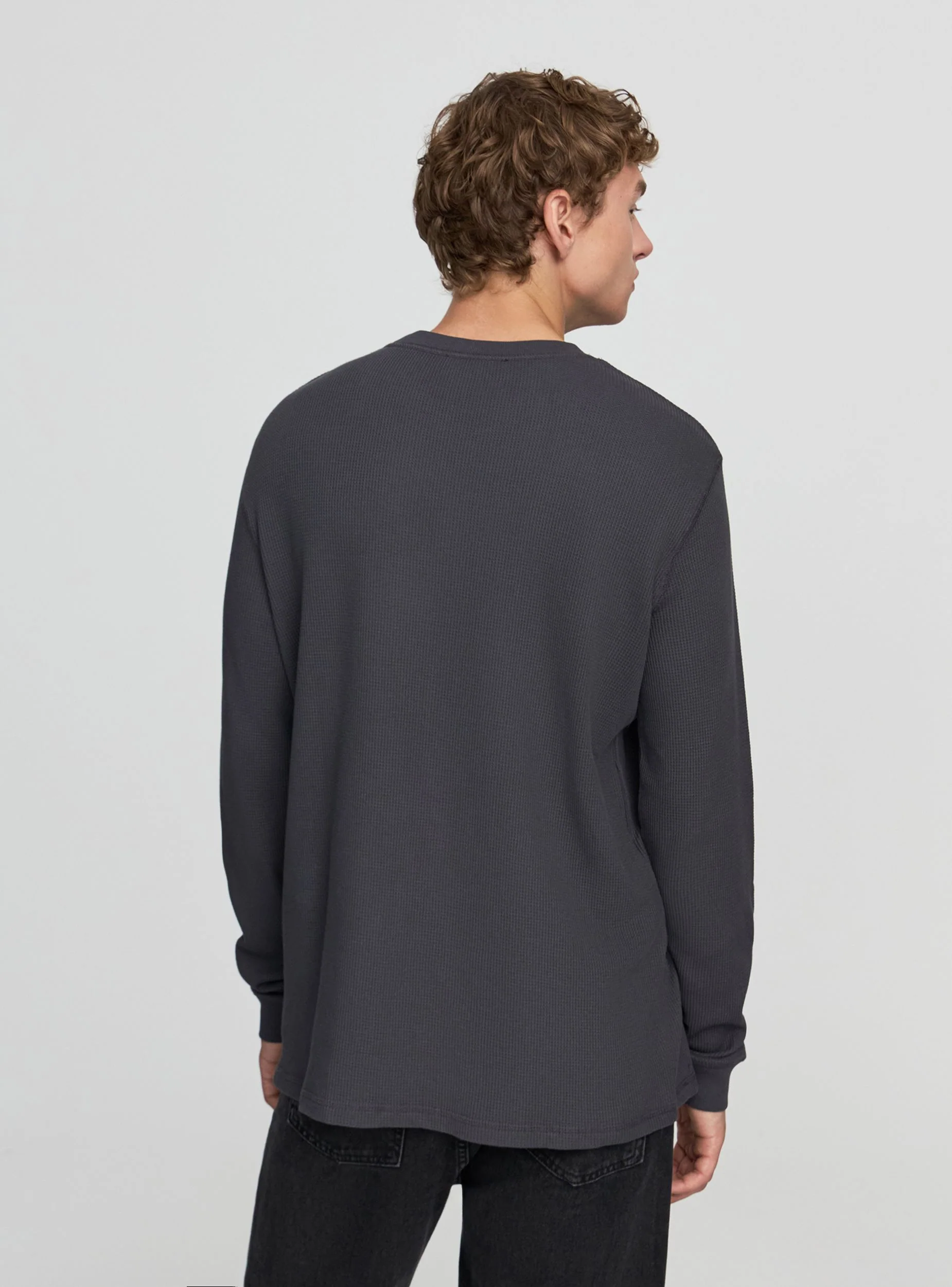 Maglia manica lunga tinta unita - Image 3