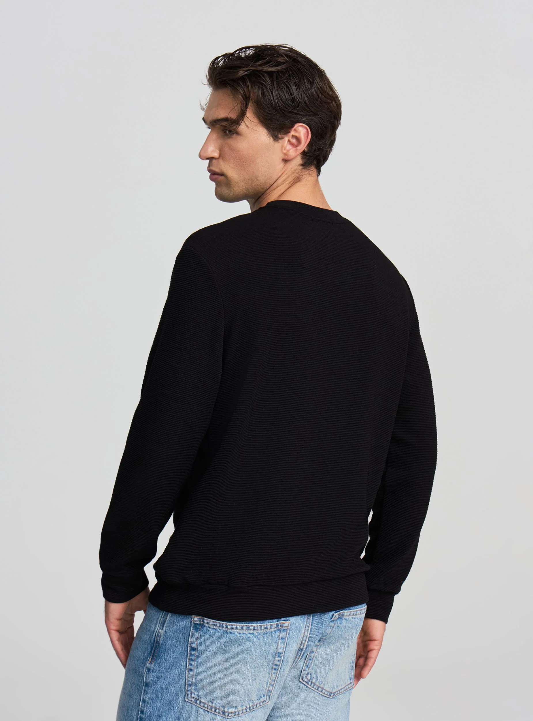 Maglia ottoman tinta unita - Image 3