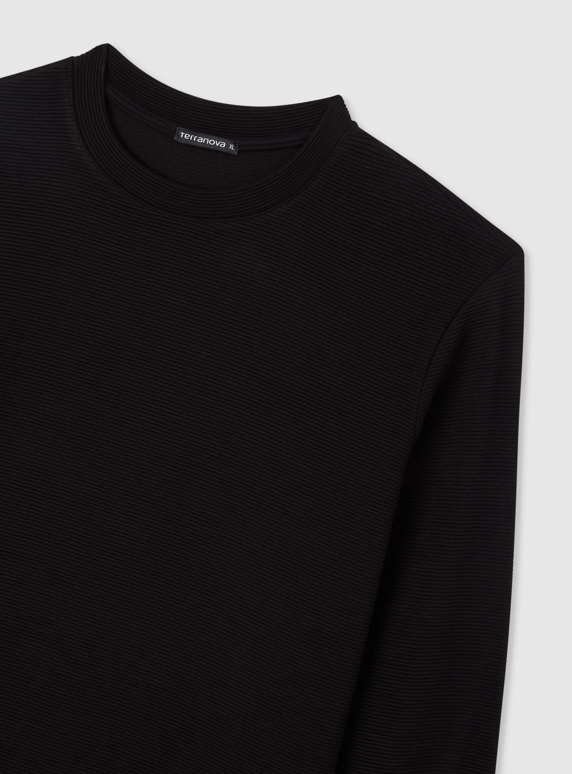 Maglia ottoman tinta unita - Image 5