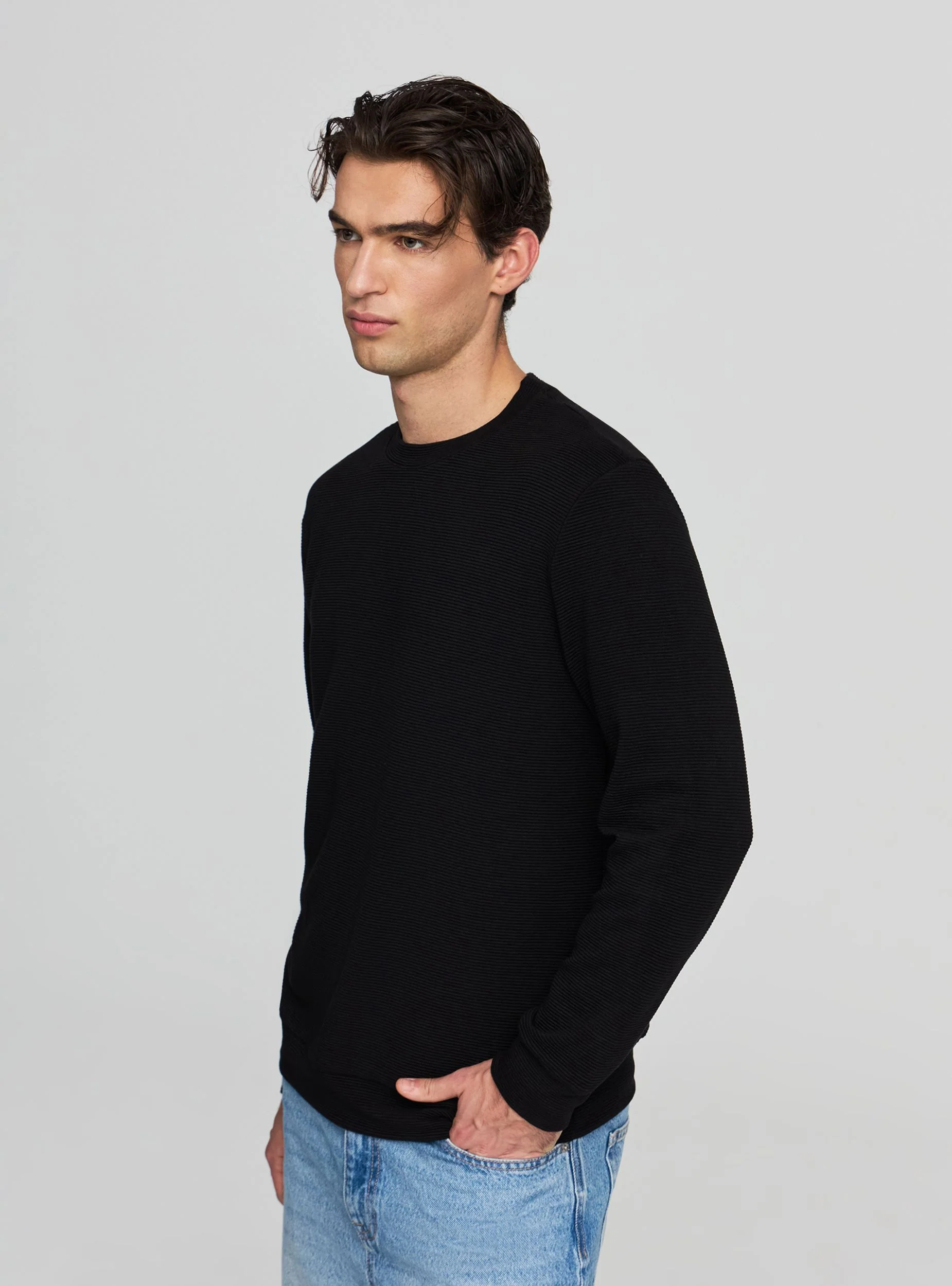 Maglia ottoman tinta unita - Image 7