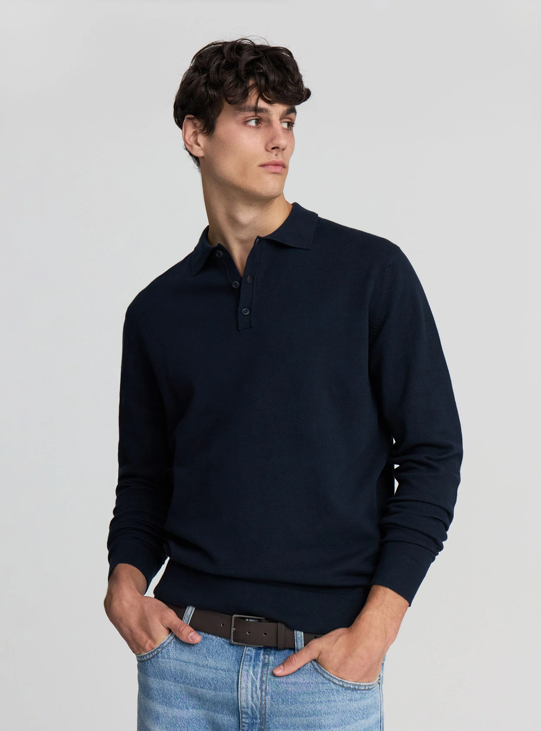 Maglia polo con bottoni - Image 8