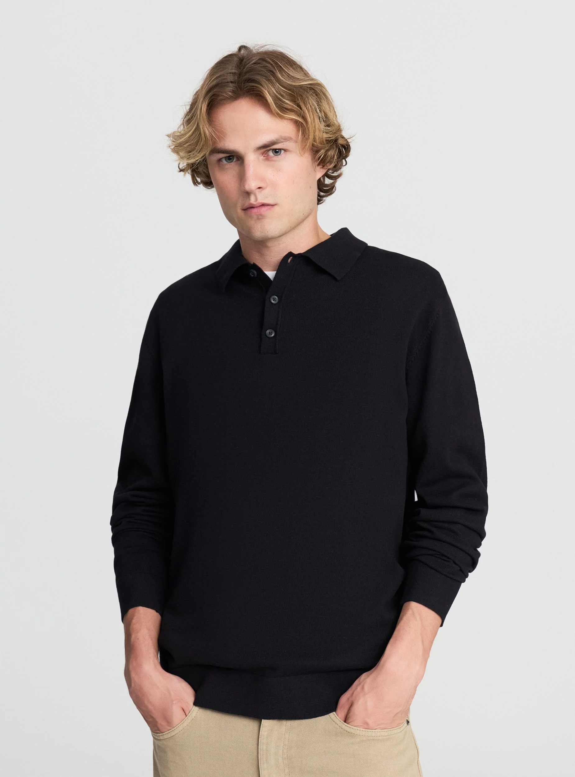 Maglia polo con bottoni - Image 3