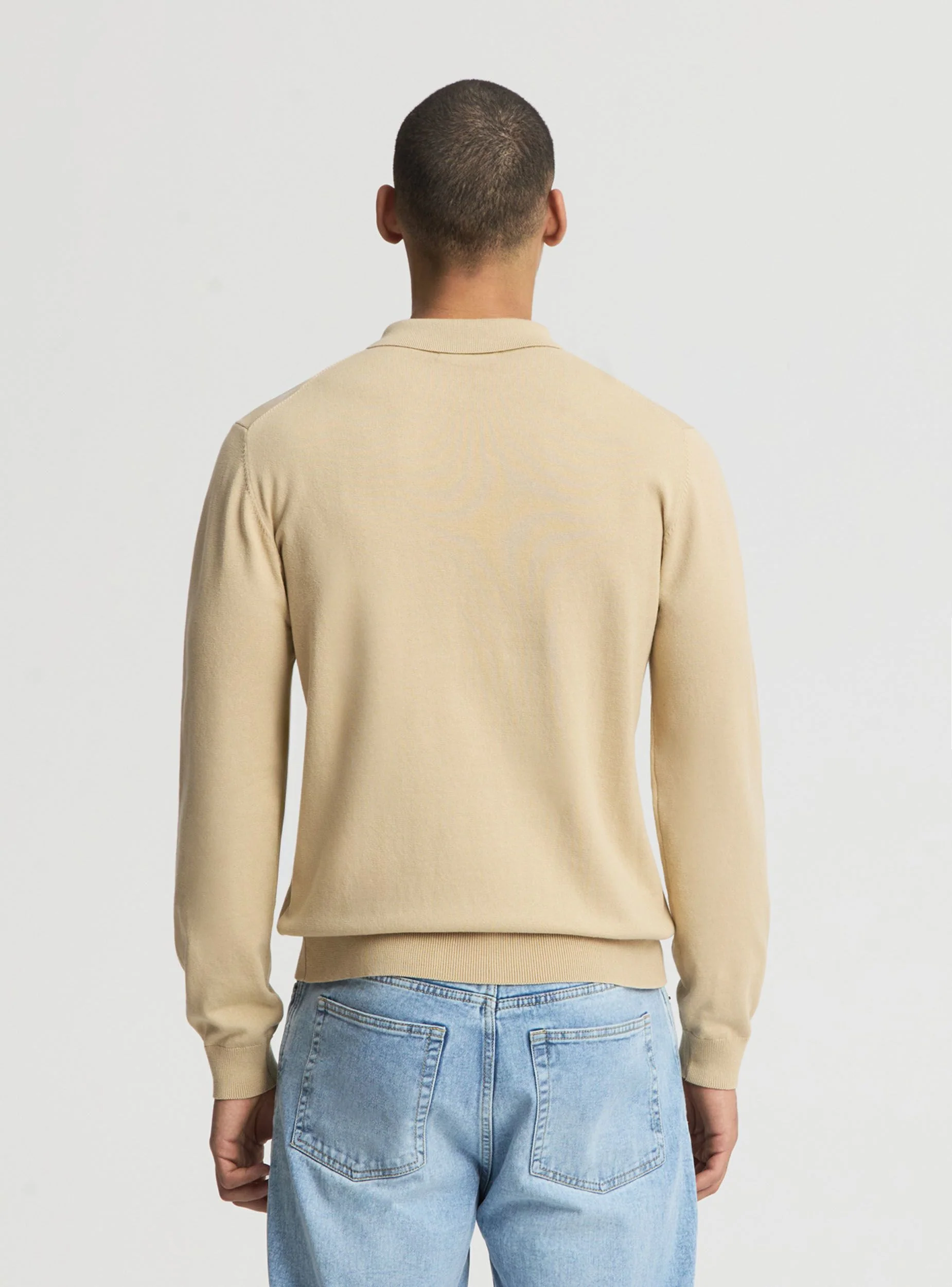 Maglia polo con zip - Image 3