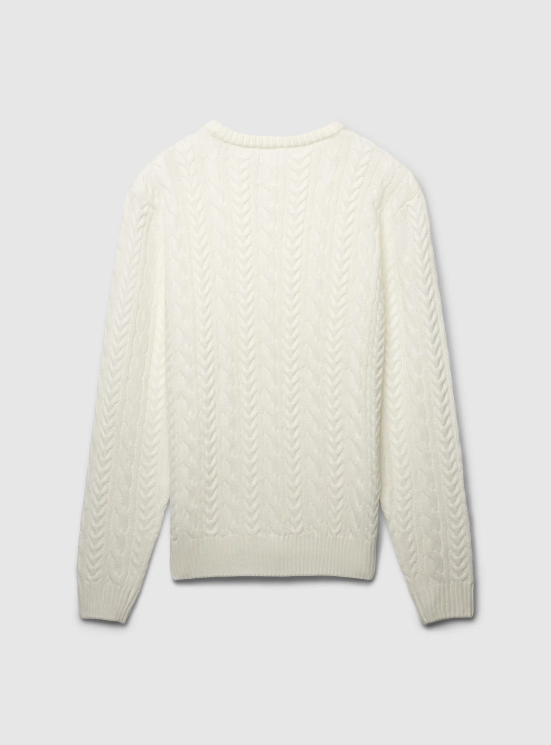Maglia trecce a girocollo - Image 6