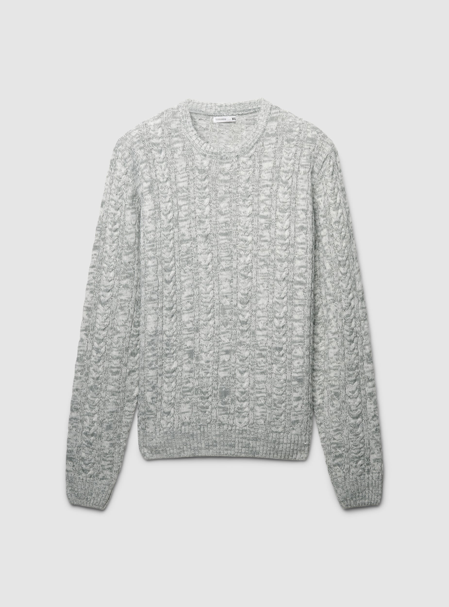Maglia trecce a girocollo - Image 6
