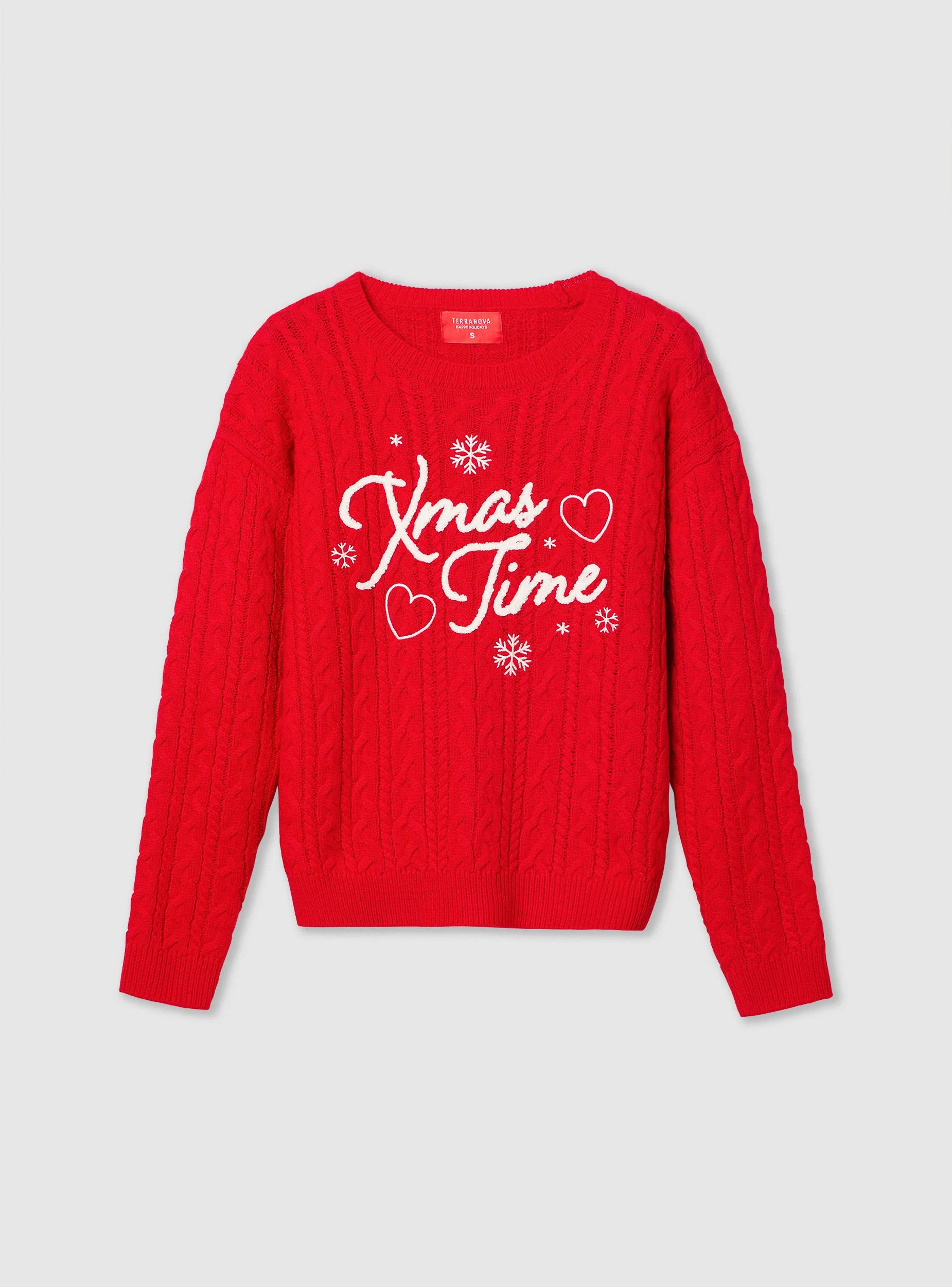 Maglione con scritta Xmas Time - Image 6