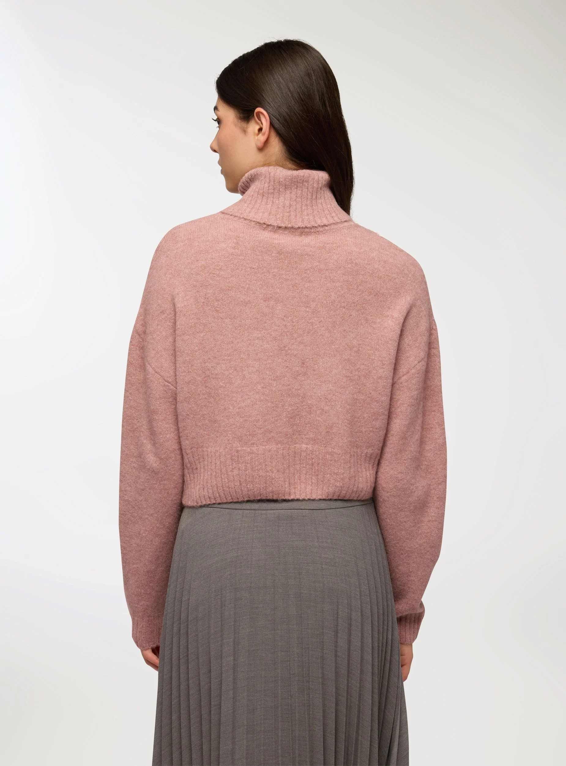 Maglione dolcevita crop - Image 2
