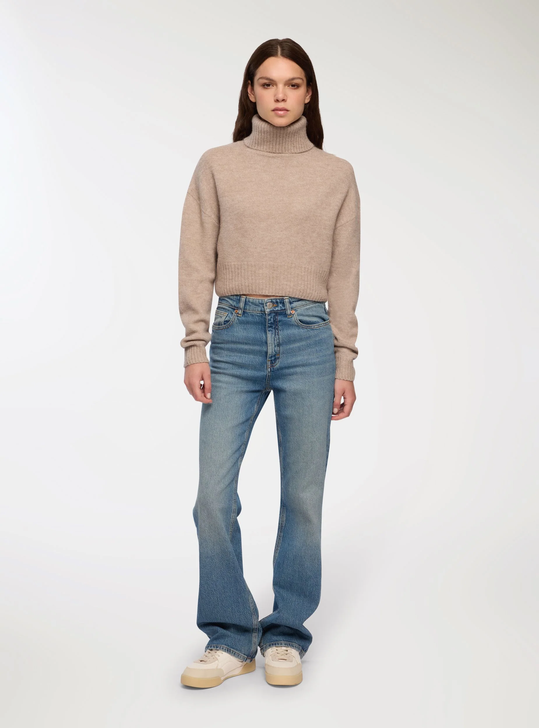 Maglione dolcevita crop - Image 3