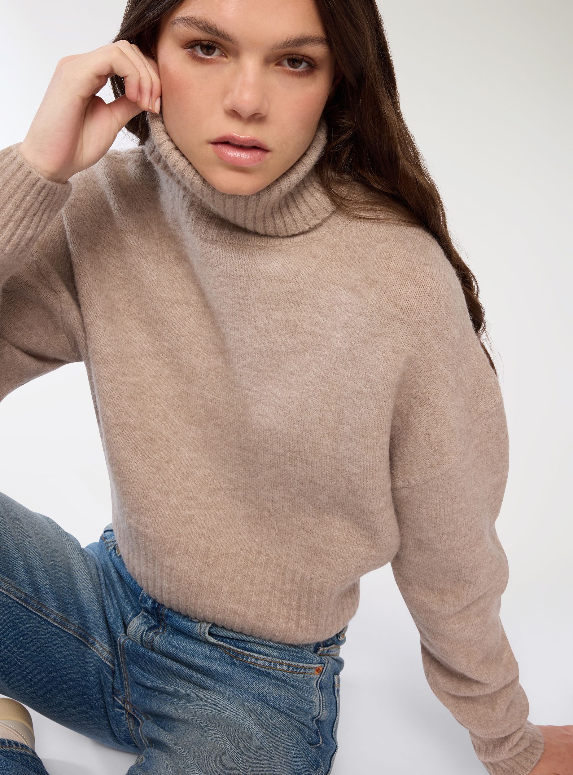 Maglione dolcevita crop - Image 4