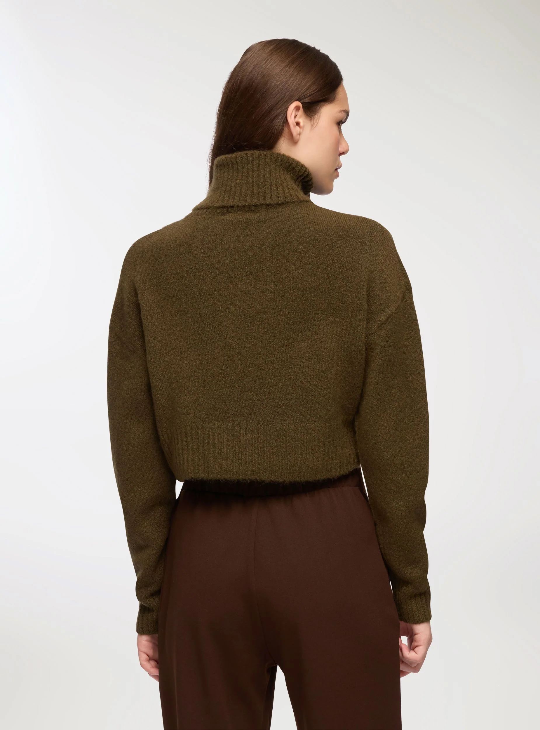 Maglione dolcevita crop - Image 3