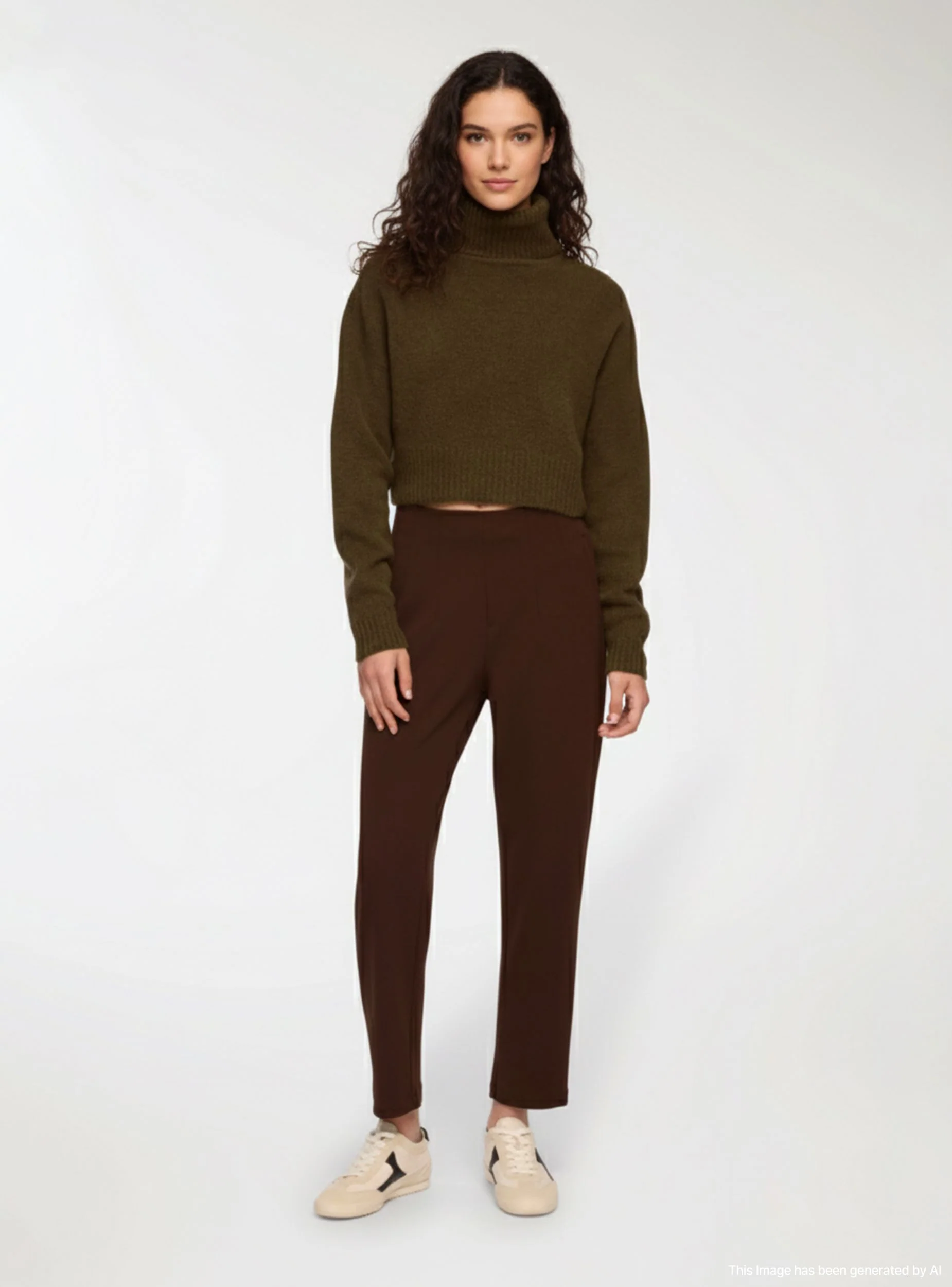 Maglione dolcevita crop - Image 4
