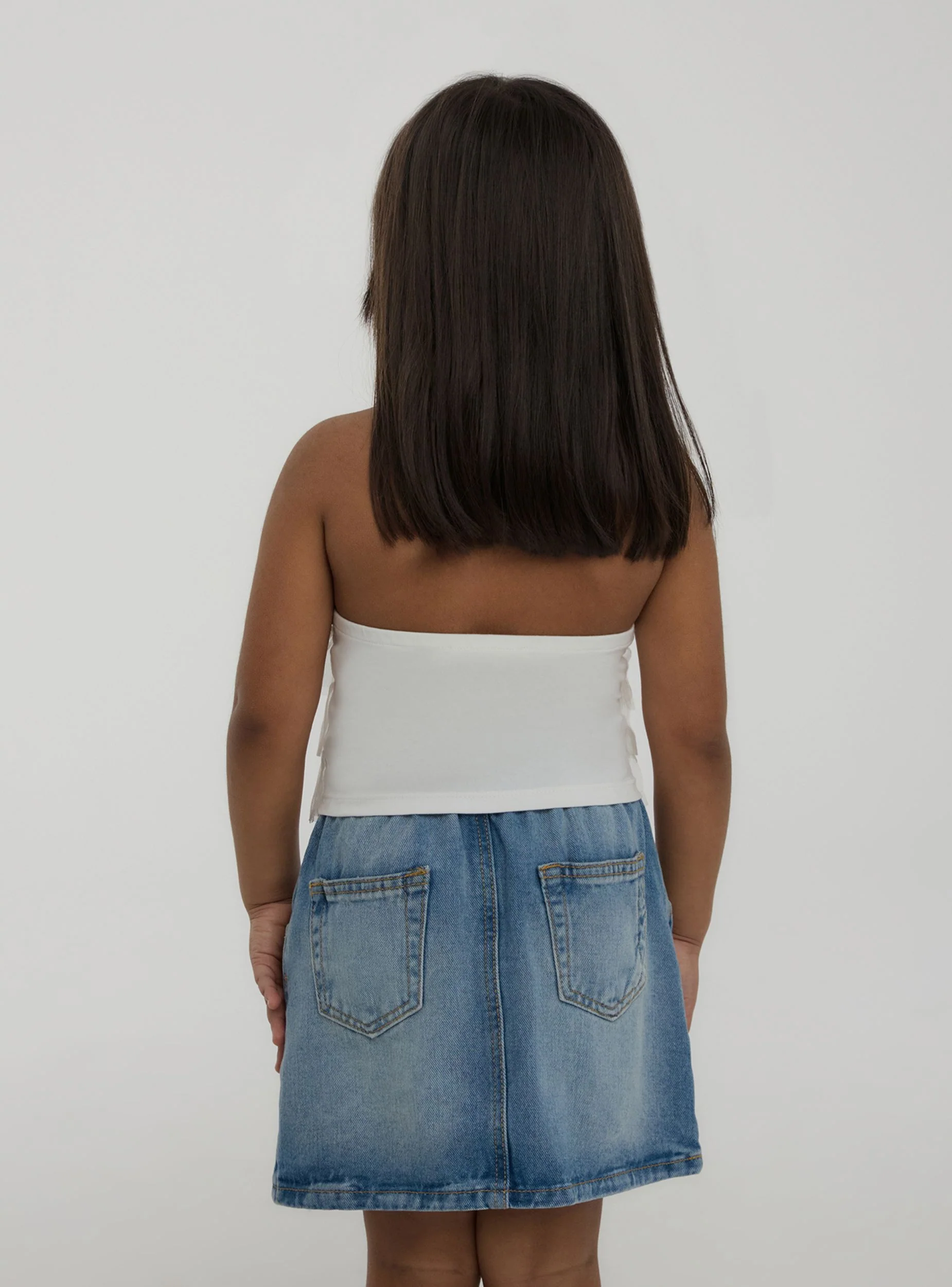 Minigonna in denim paperbag - Image 2