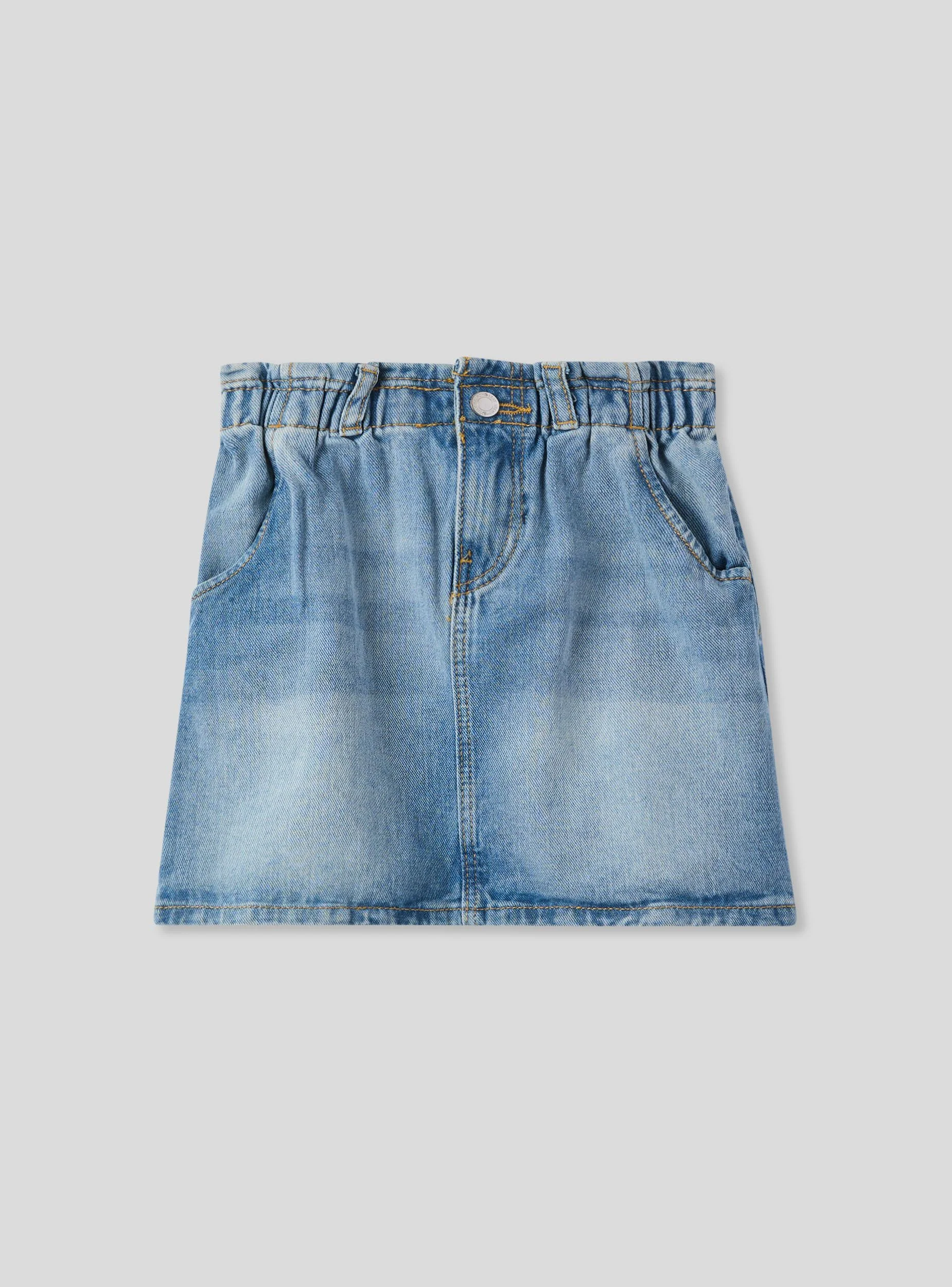 Minigonna in denim paperbag - Image 6