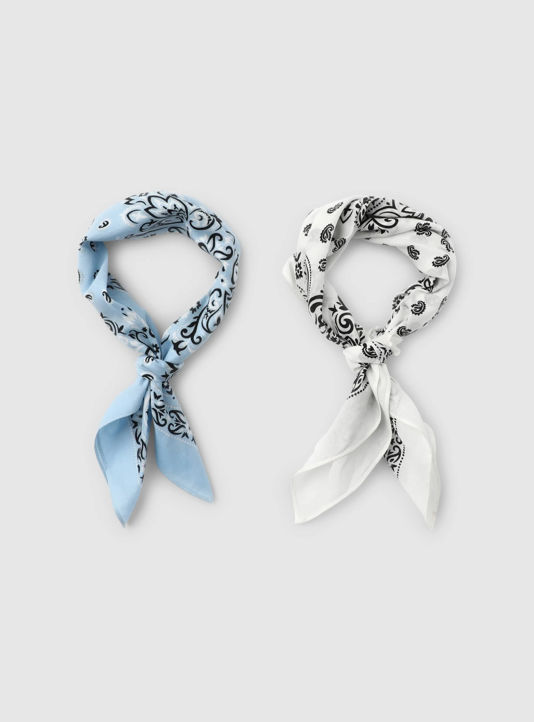 Pack 2 bandane con stampa paisley - Image 2