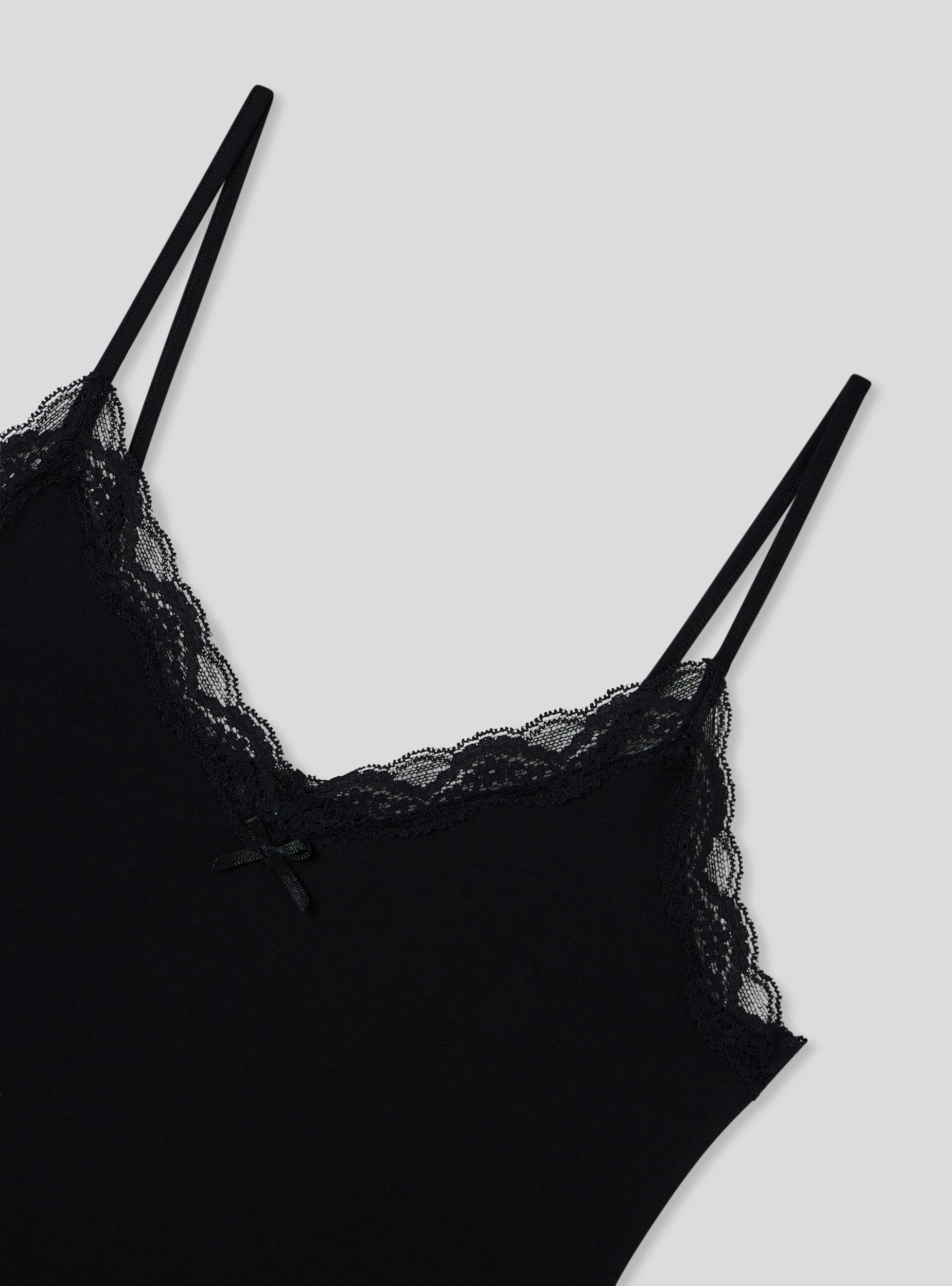 Pack 2 canotte con pizzo e fiocchetto - Image 7