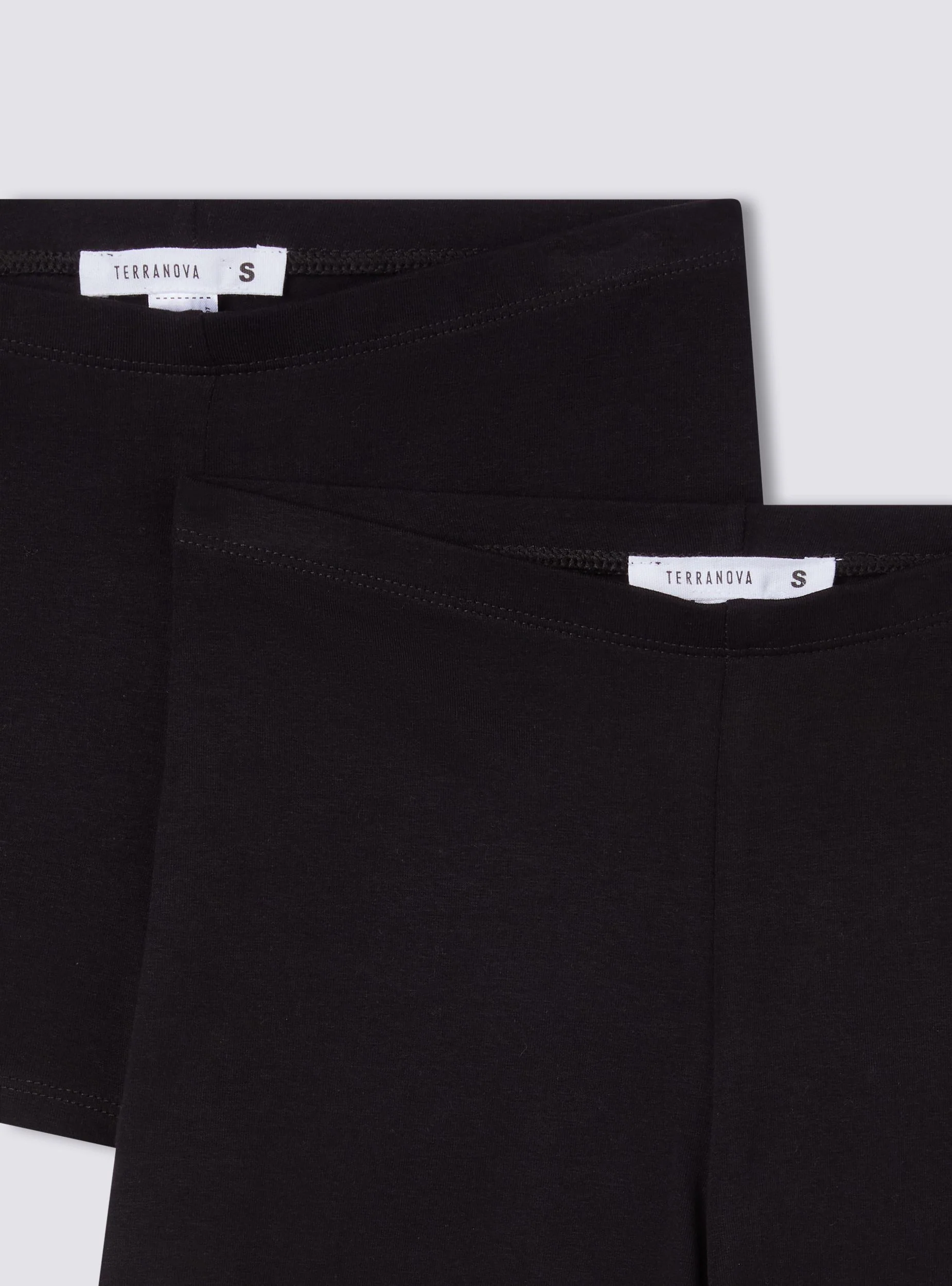 Pack 2 leggings corti tinta unita - Image 7