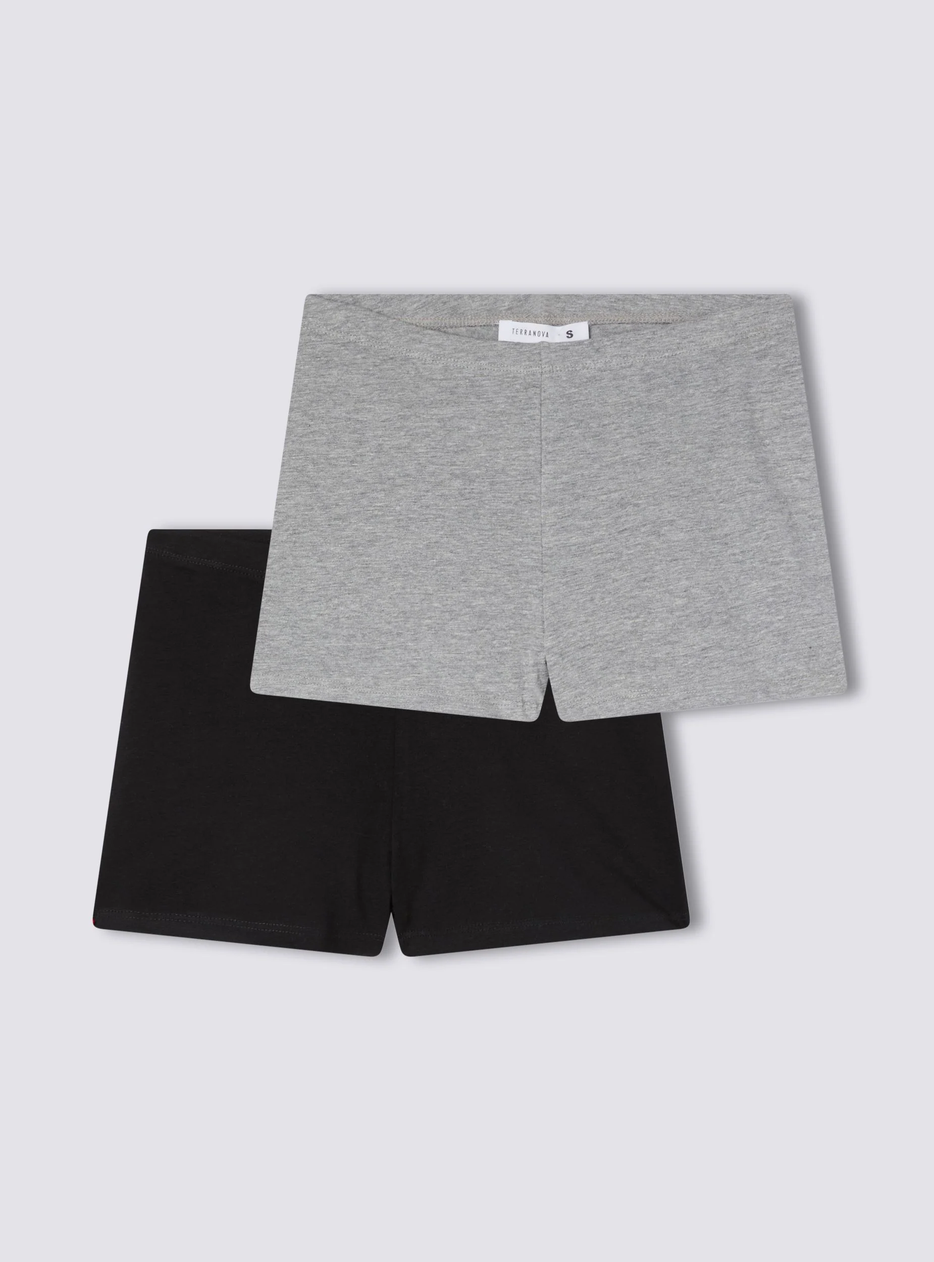 Pack 2 leggings corti tinta unita - Image 6