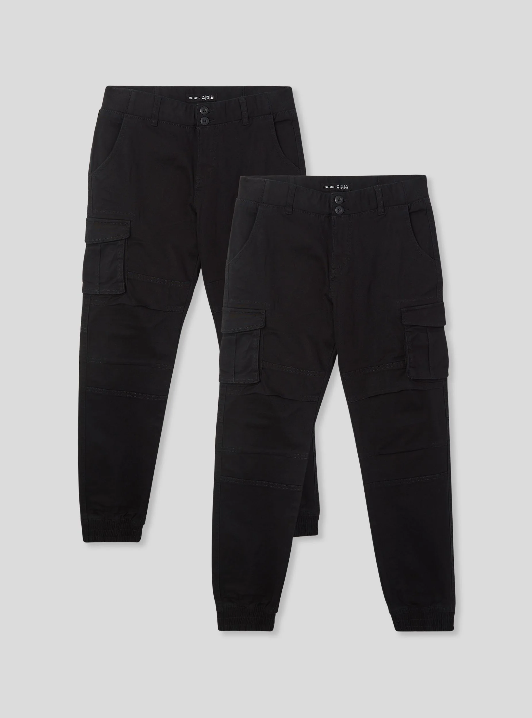 Pack 2 pantaloni cargo con polsini - Image 6
