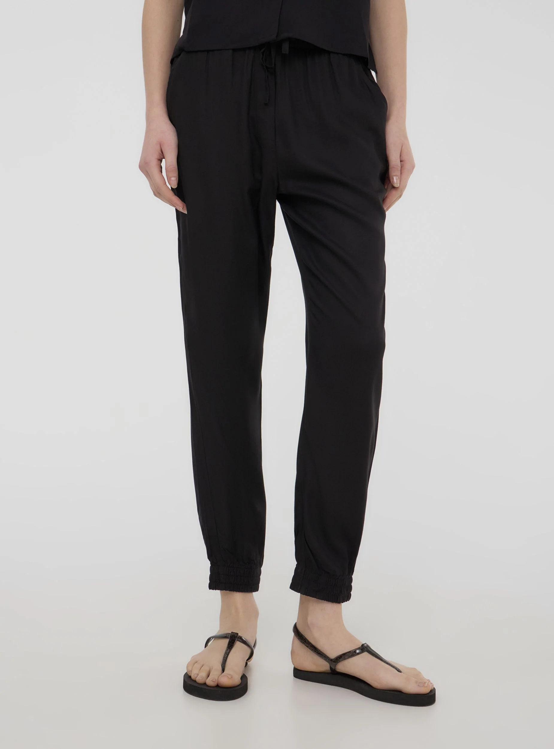Pack 2 pantaloni jogger tinta unita - Image 2
