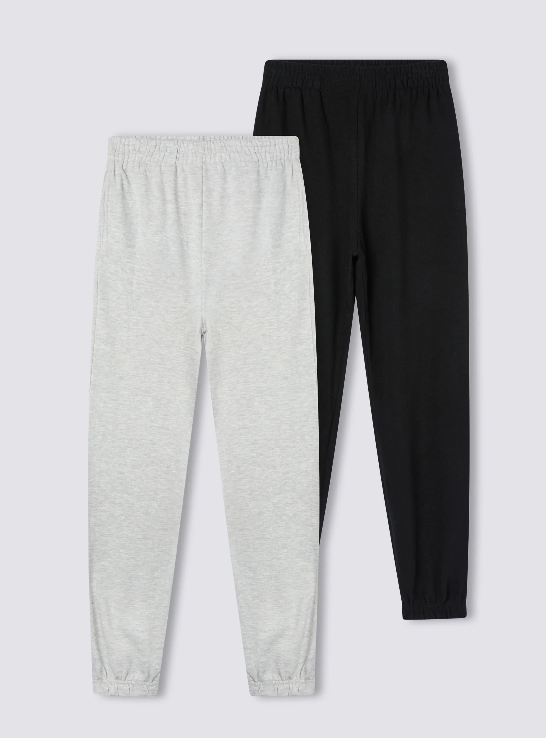 Pack 2 pantaloni tuta a vita alta con polsini - Image 5