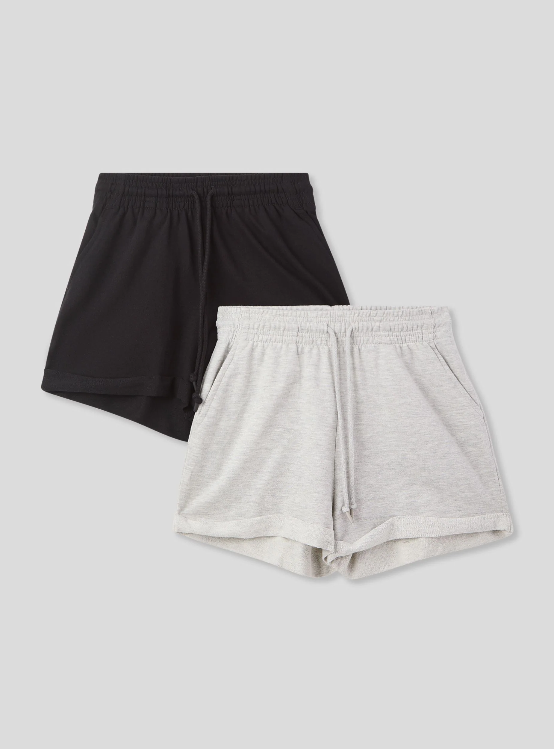 Pack 2 shorts tuta a vita alta con coulisse - Image 7