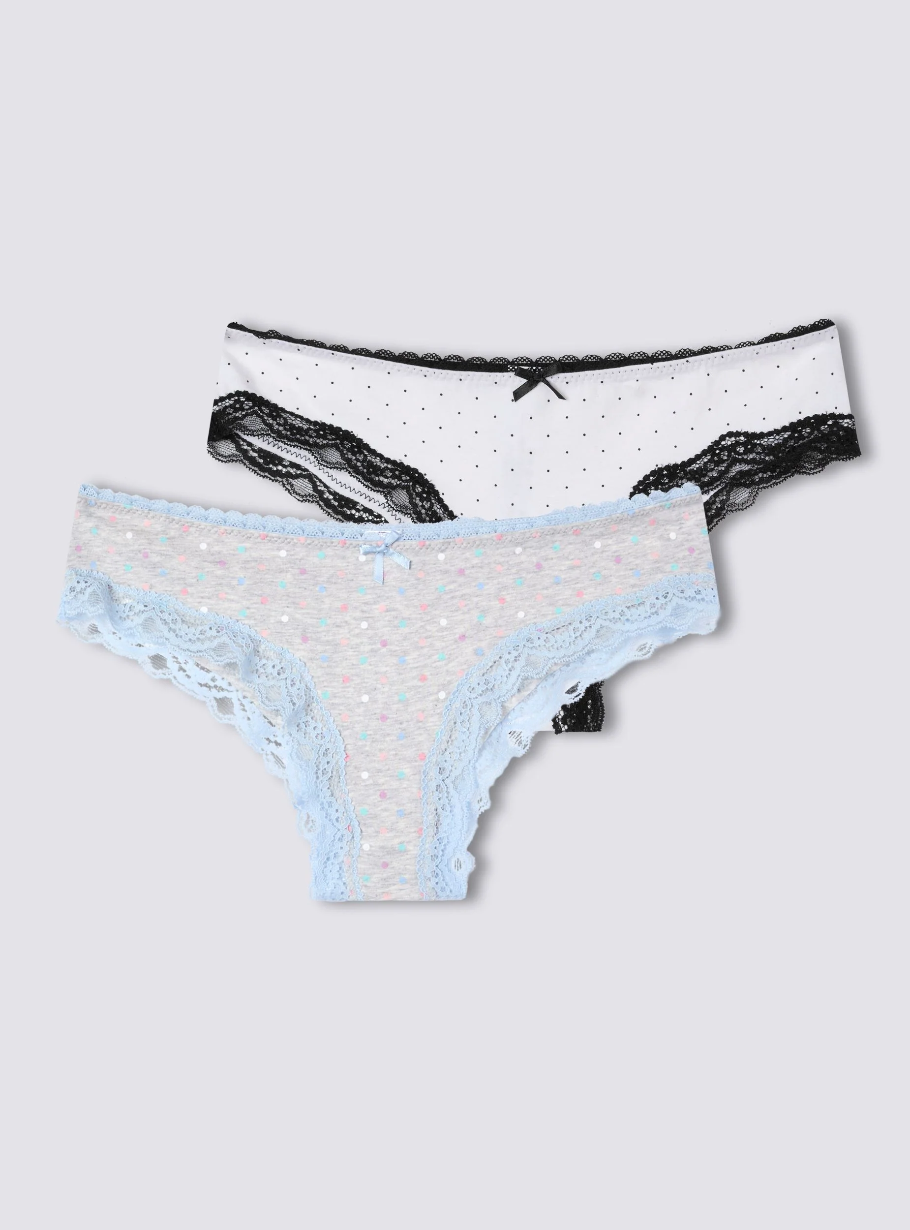 Pack 2 slip a pois con fiocco - Image 6