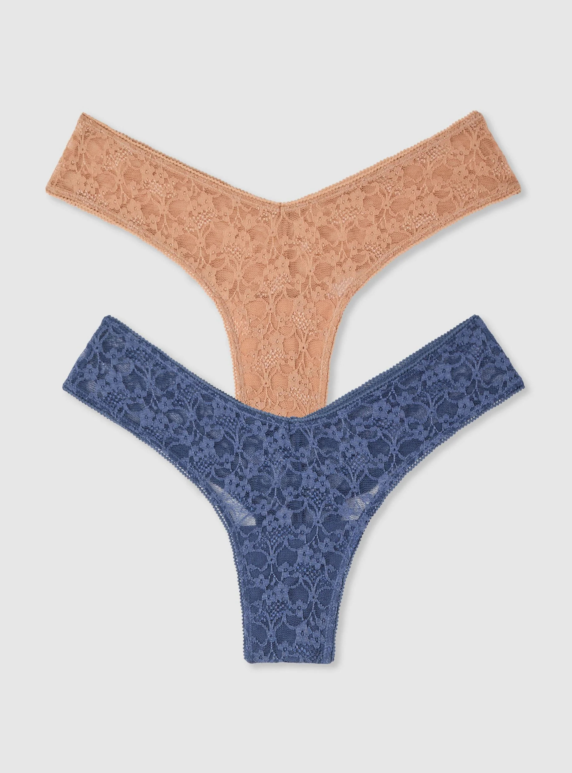 Pack 2 slip bikini brasiliana in pizzo - Image 5