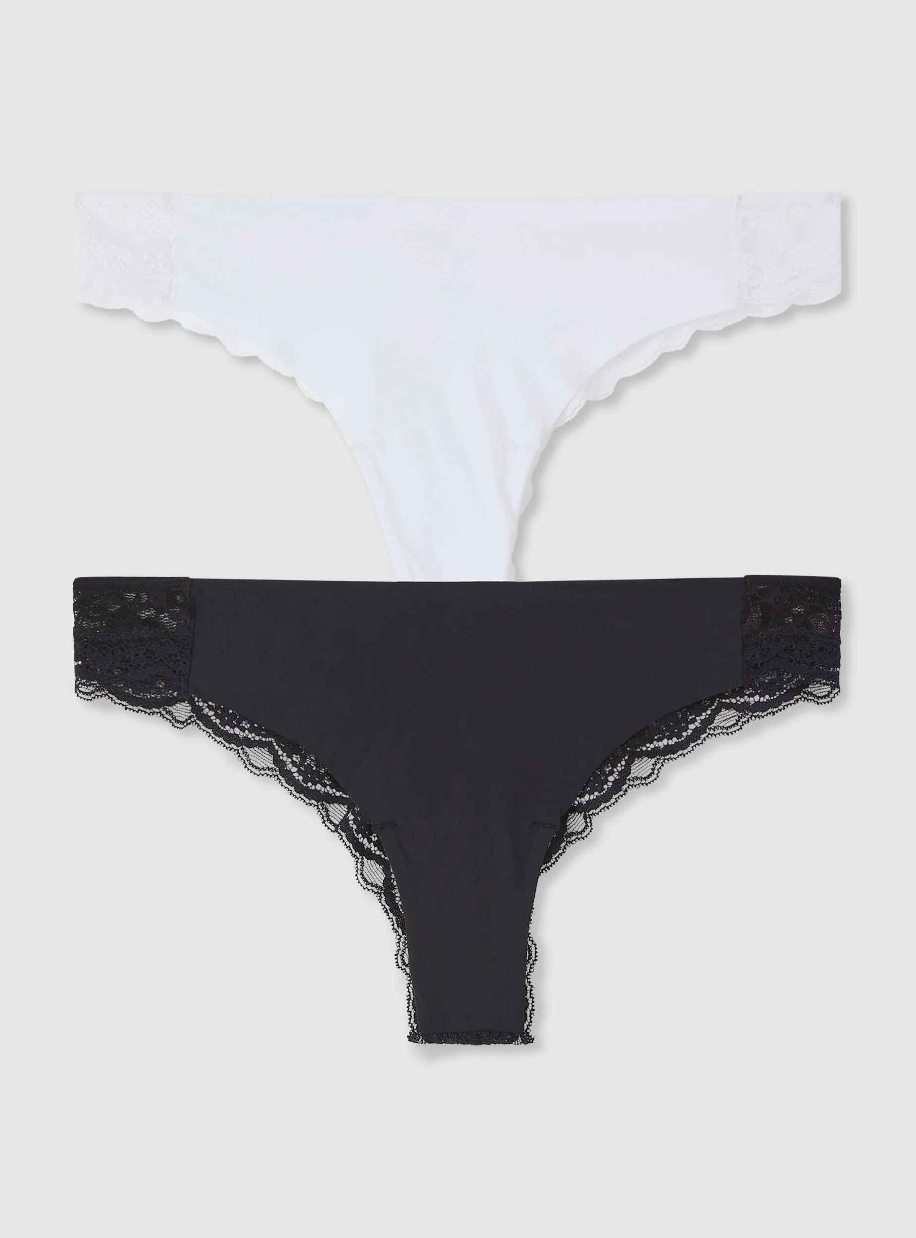 Pack 2 slip brasiliana con pizzo retro - Image 5