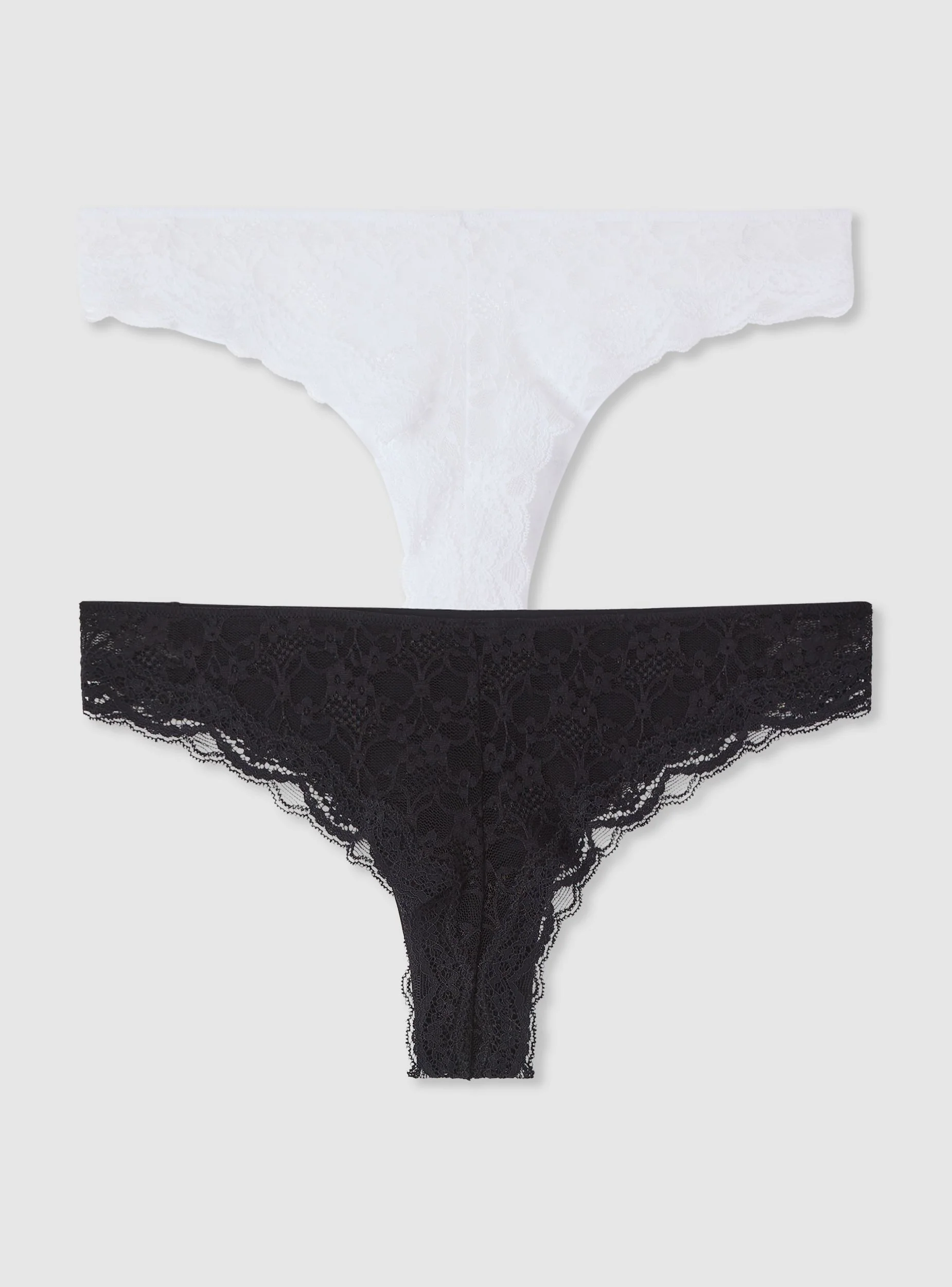 Pack 2 slip brasiliana con pizzo retro - Image 6