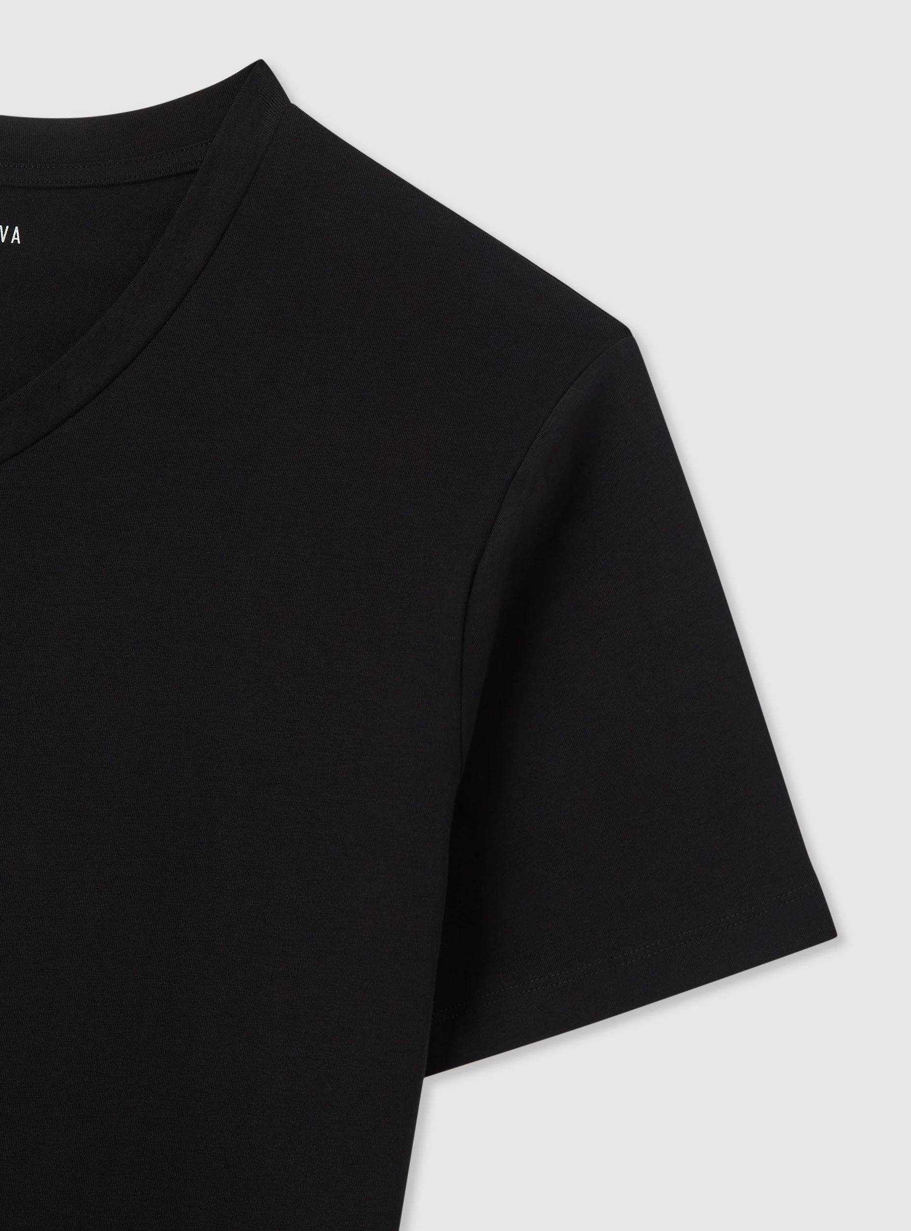 Pack 2 T-shirt a tinta unita con scollo a V - Image 7
