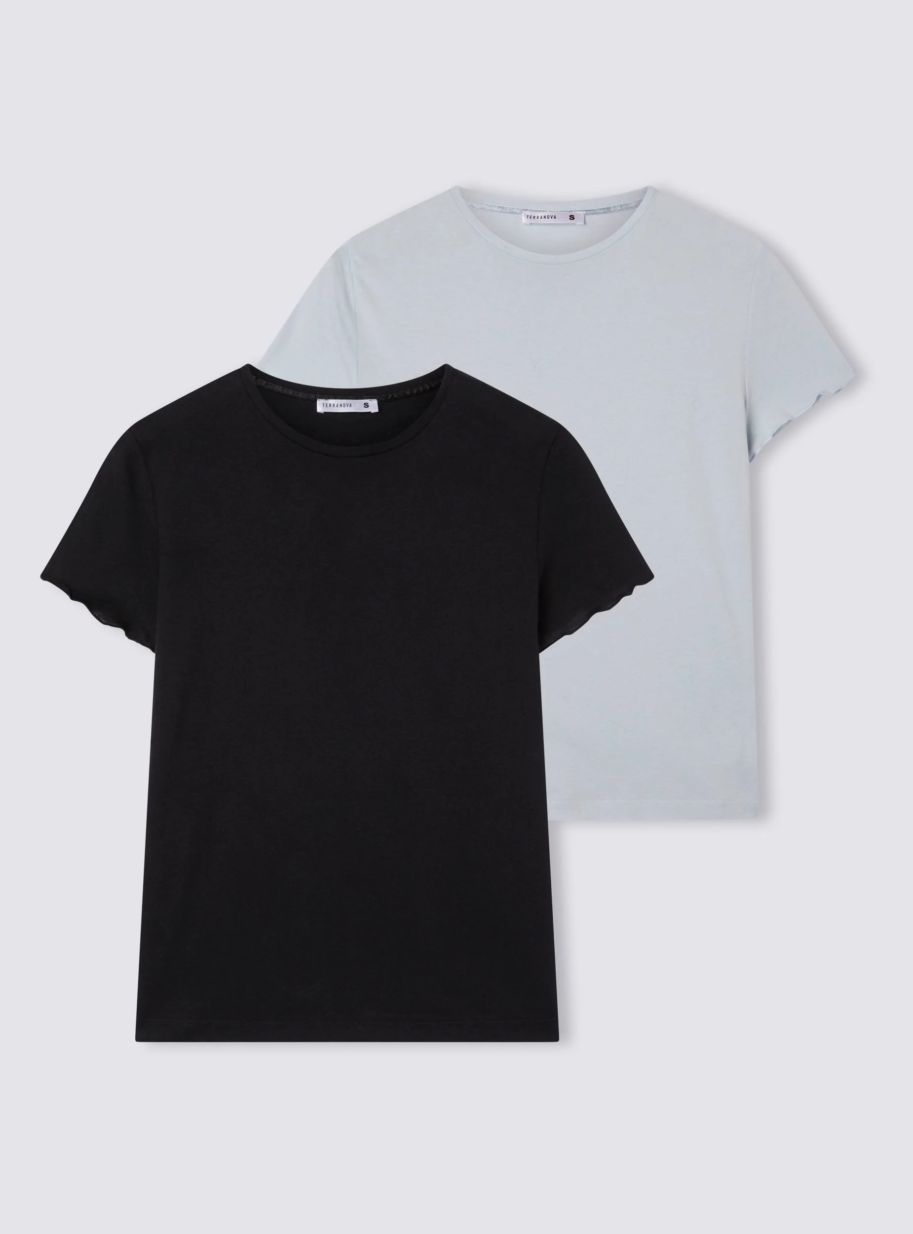 Pack 2 t-shirt a tinta unita pigiama - Image 6