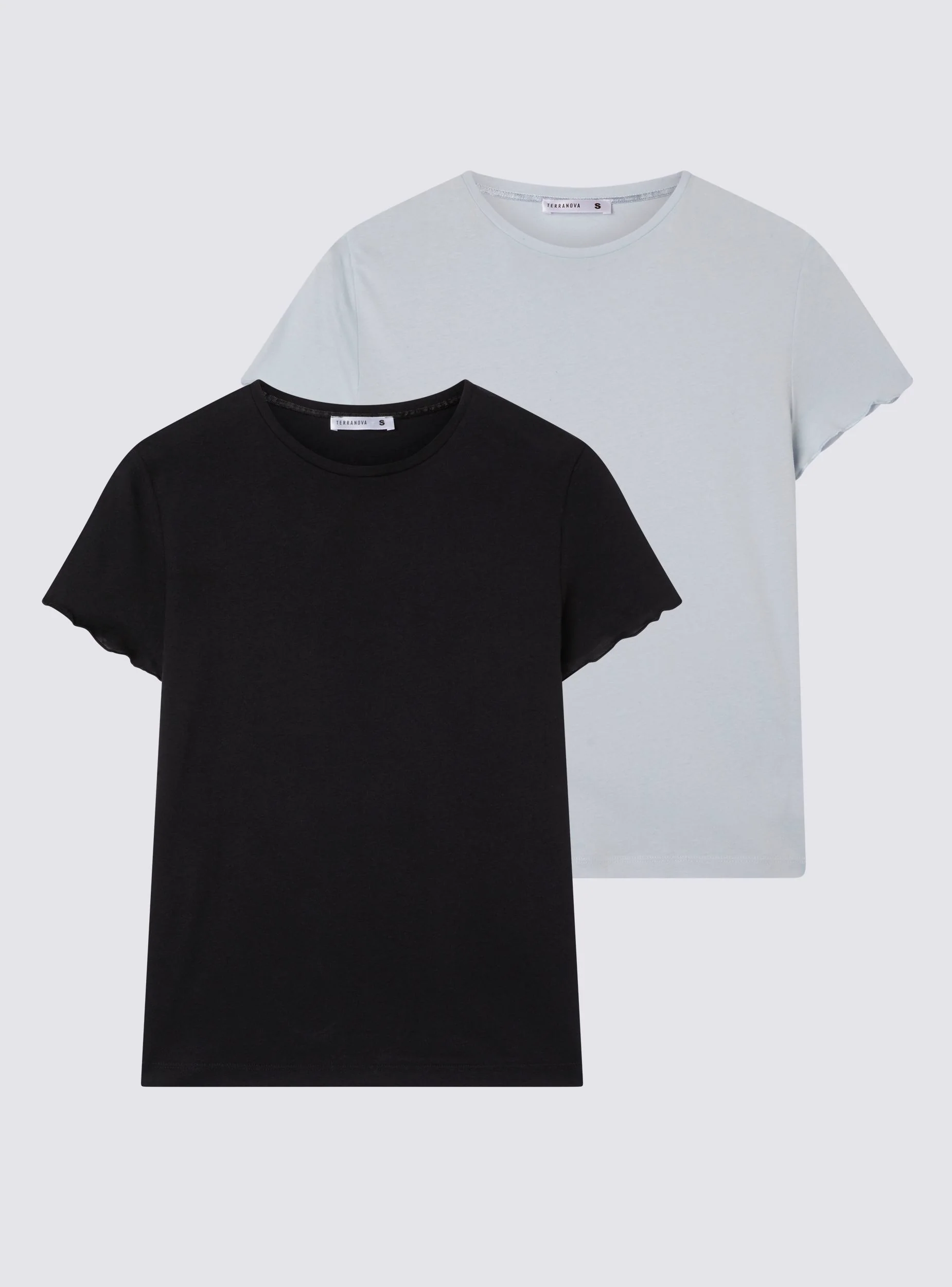 Pack 2 t-shirt a tinta unita pigiama - Image 8