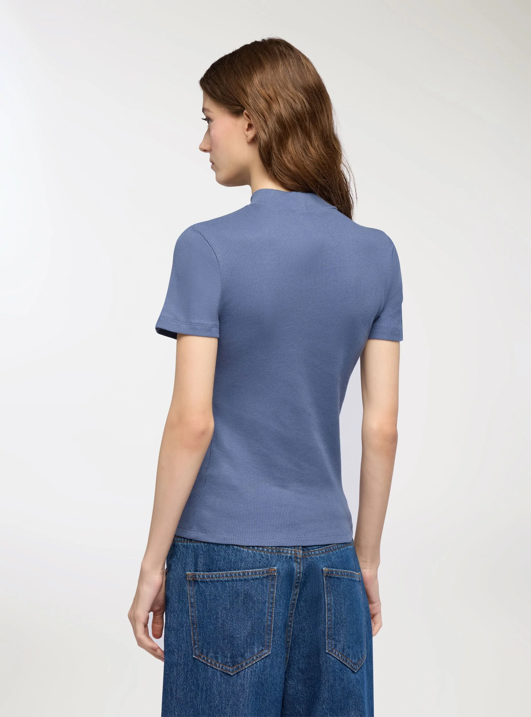 Pack 2 t-shirt lupetto a costine - Image 3